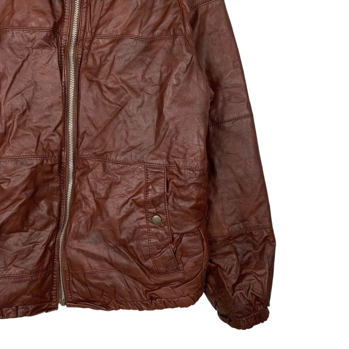 Japanese Brand Volunt Leather Jacket Size US M / EU 48-50 / 2 - 4 Thumbnail