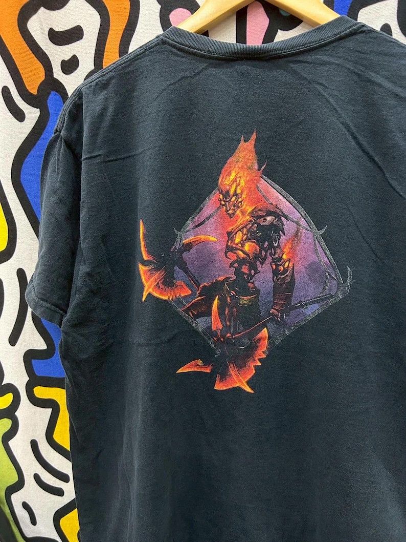 Vintage 90s Magic The Gathering tshirt size L