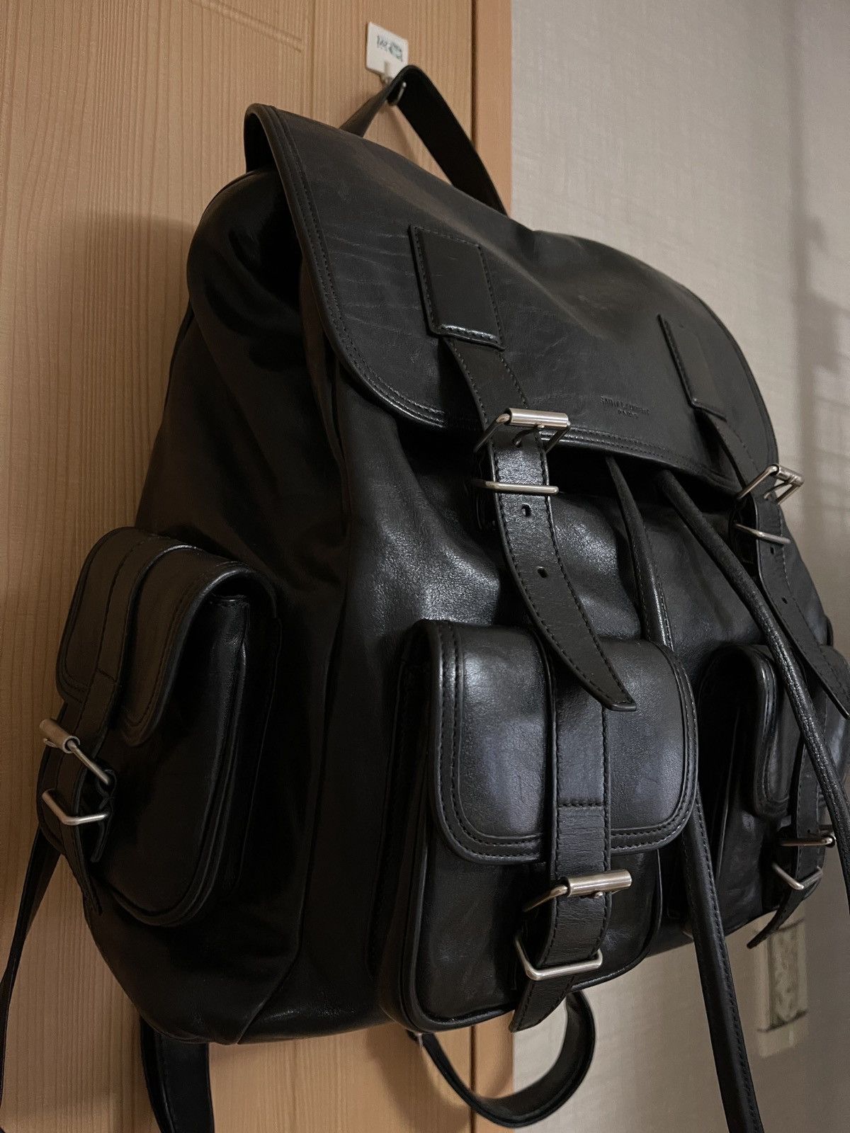 Saint Laurent Paris Saint laurent 13FW hedi camera leather backpack sz.os Size ONE SIZE - 3 Thumbnail