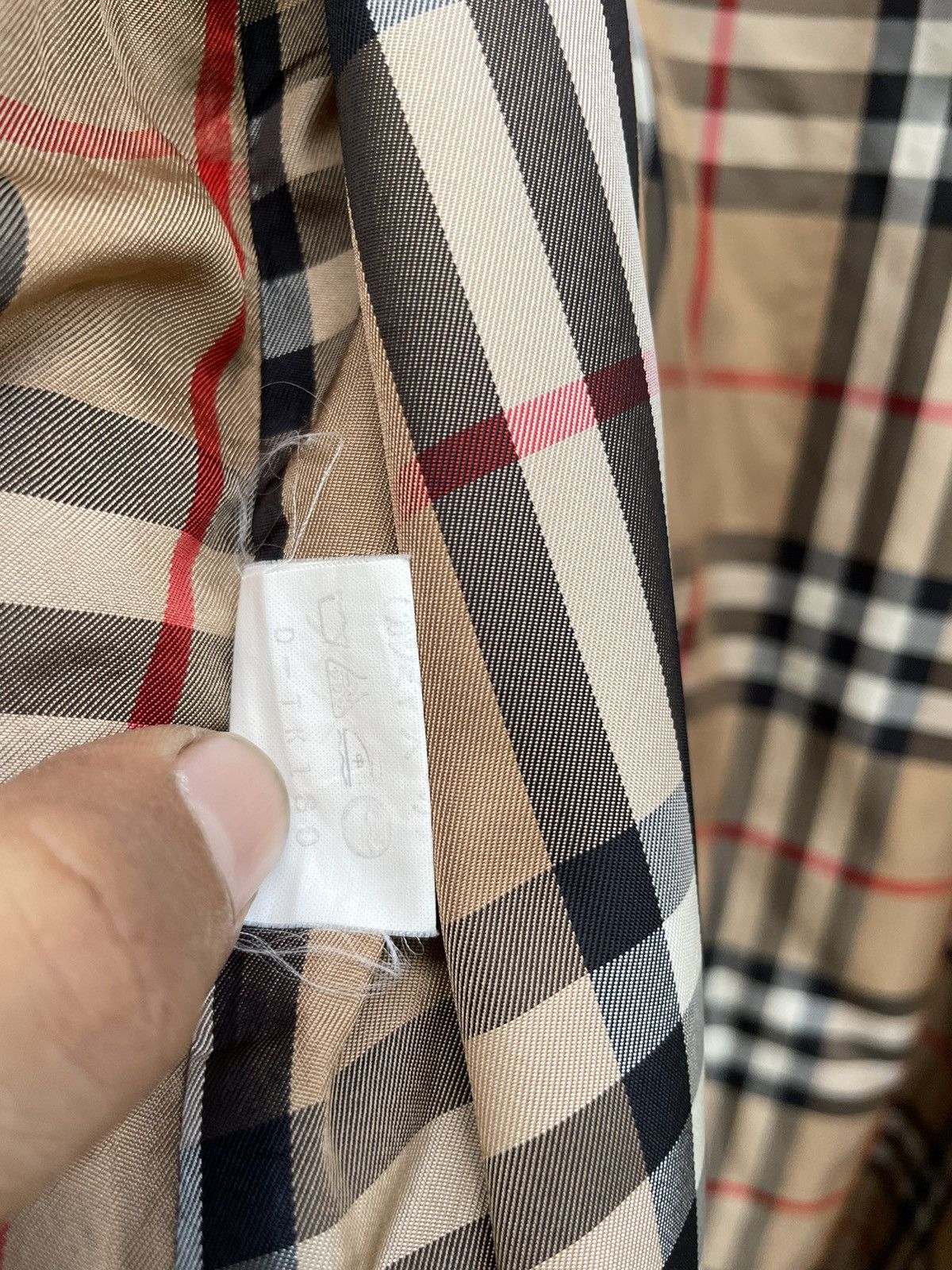 Burberry Prorsum Made In England Burberry Nova Check Wool Capes Size US L / EU 52-54 / 3 - 14 Thumbnail