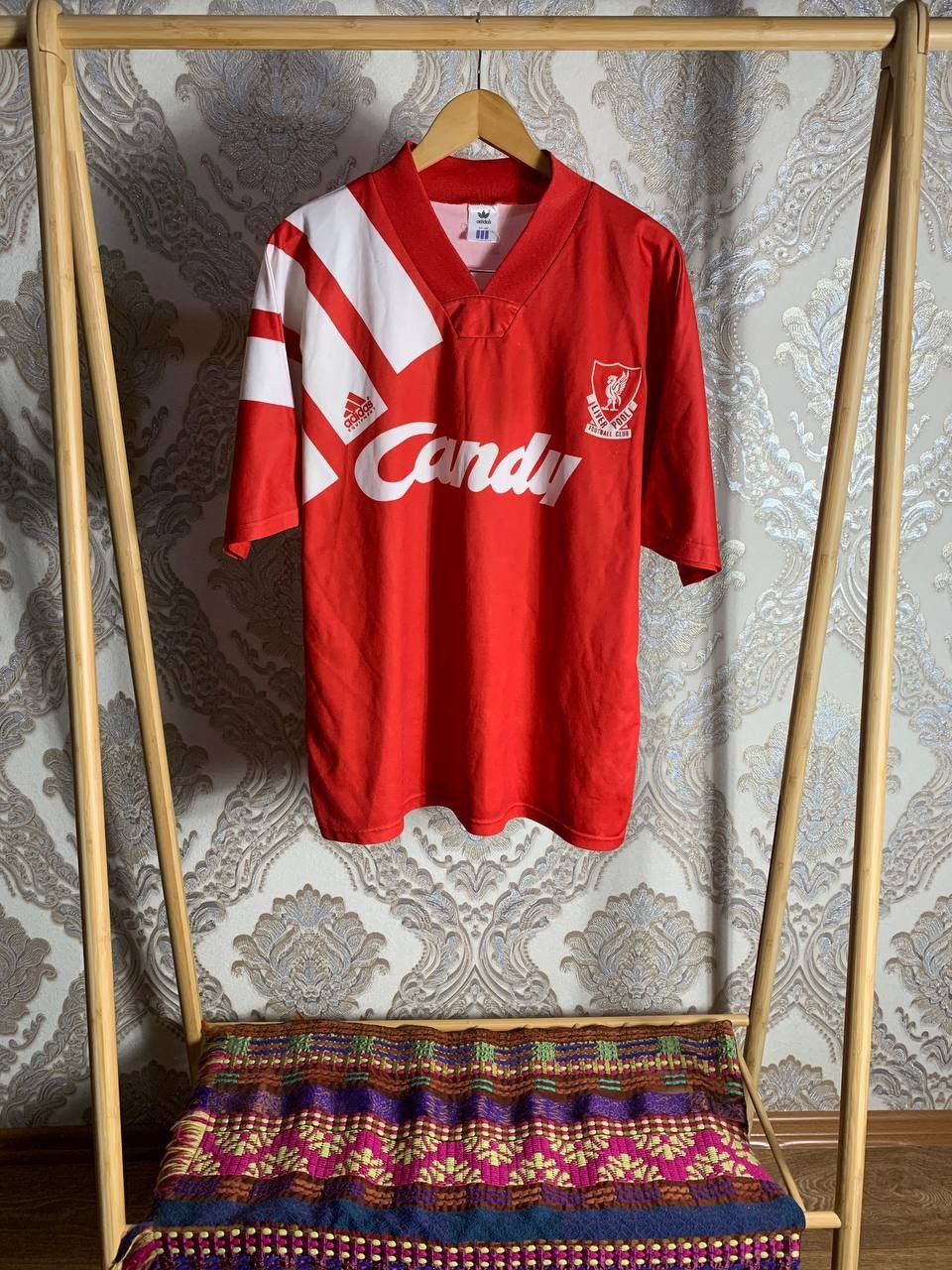 Adidas × Vintage VERY RARE ADIDAS EQUIPMENT FC LIVERPOOL SOCCER JERSE RETRO Size US M / EU 48-50 / 2 - 1 Thumbnail