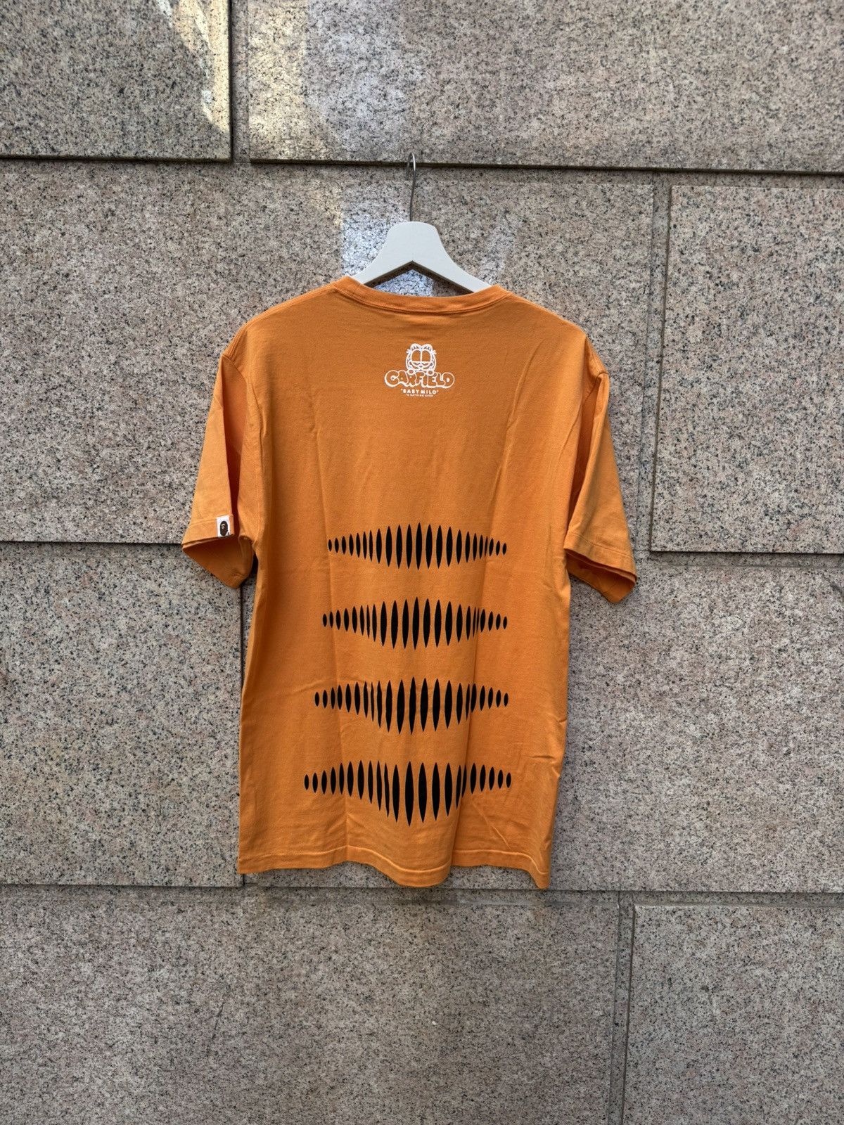 Bape A bathing ape BAPE X Garfield tee orange L Size US L / EU 52-54 / 3 - 9 Thumbnail