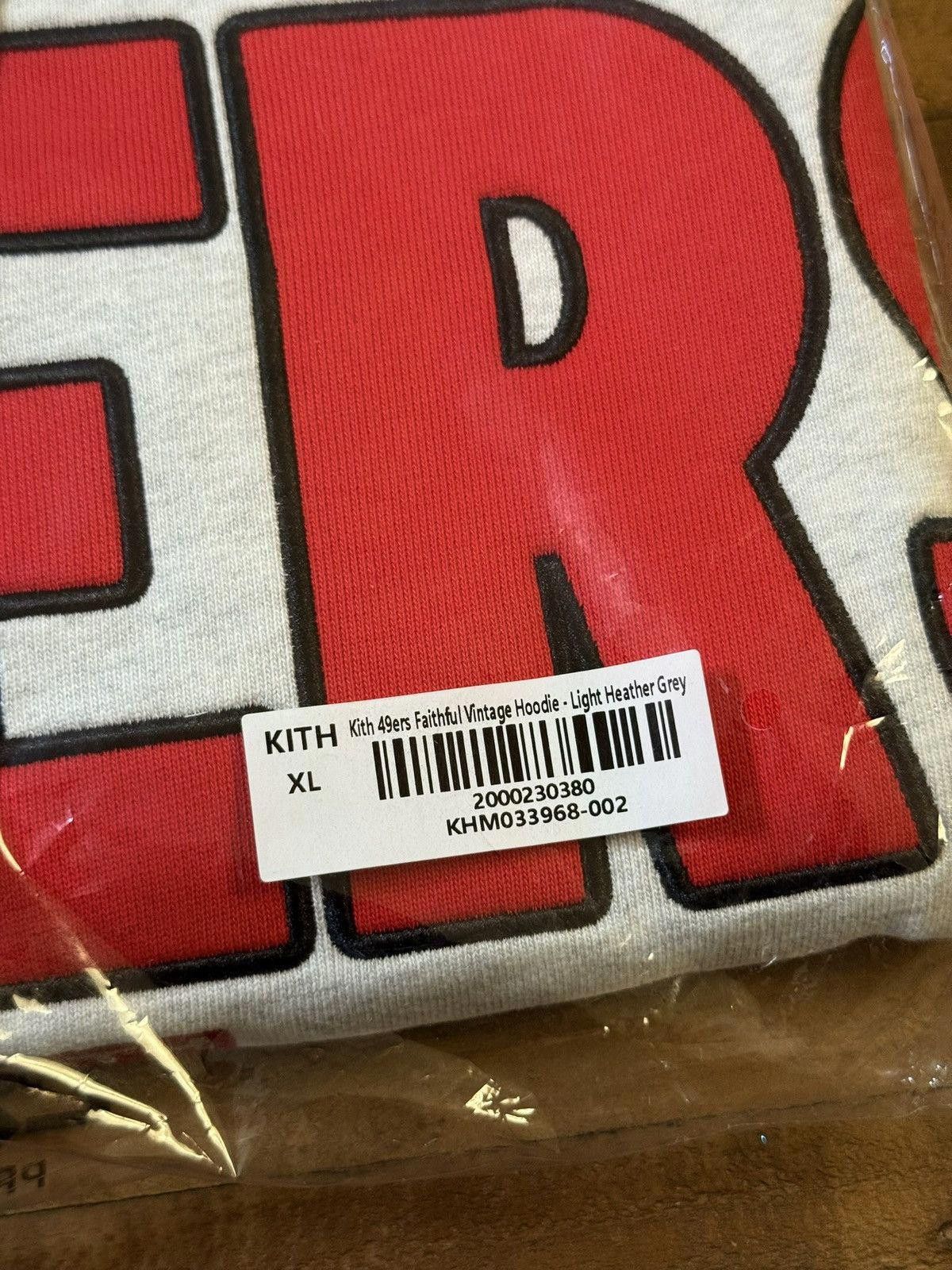 Kith Kith x NFL San Francisco 49ers Faithful Vintage Hoodie XXL Size US XXL / EU 58 / 5 - 12 Thumbnail