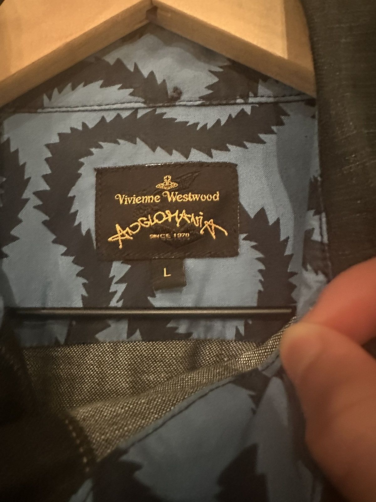 Vivienne Westwood Vivienne Westwood Anglomania Asymmetrical Denim Shirt Size US L / EU 52-54 / 3 - 3 Thumbnail