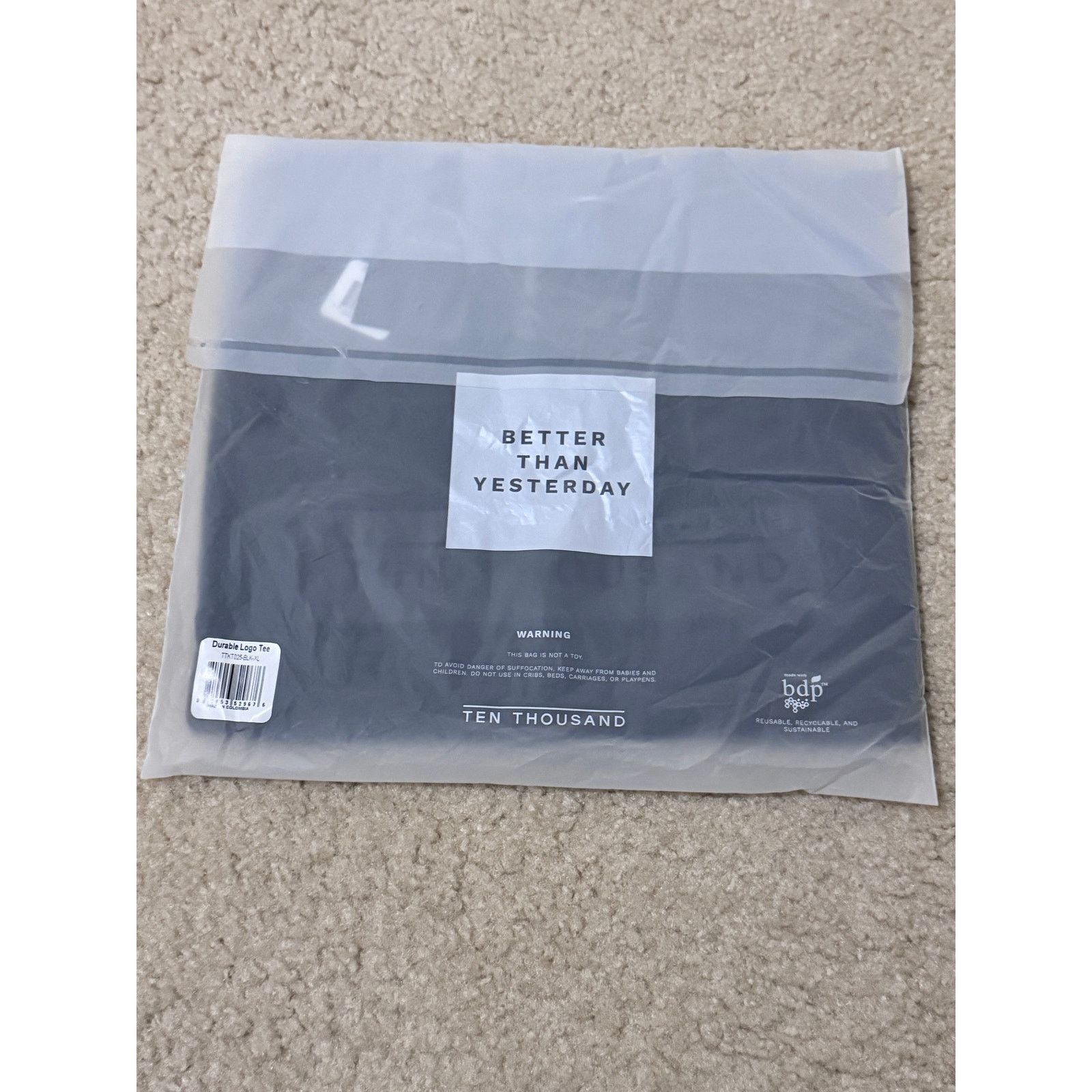 Ten Thousand Ten Thousand Durable Logo Tee XL in Black Size US XL / EU 56 / 4 - 2 Thumbnail