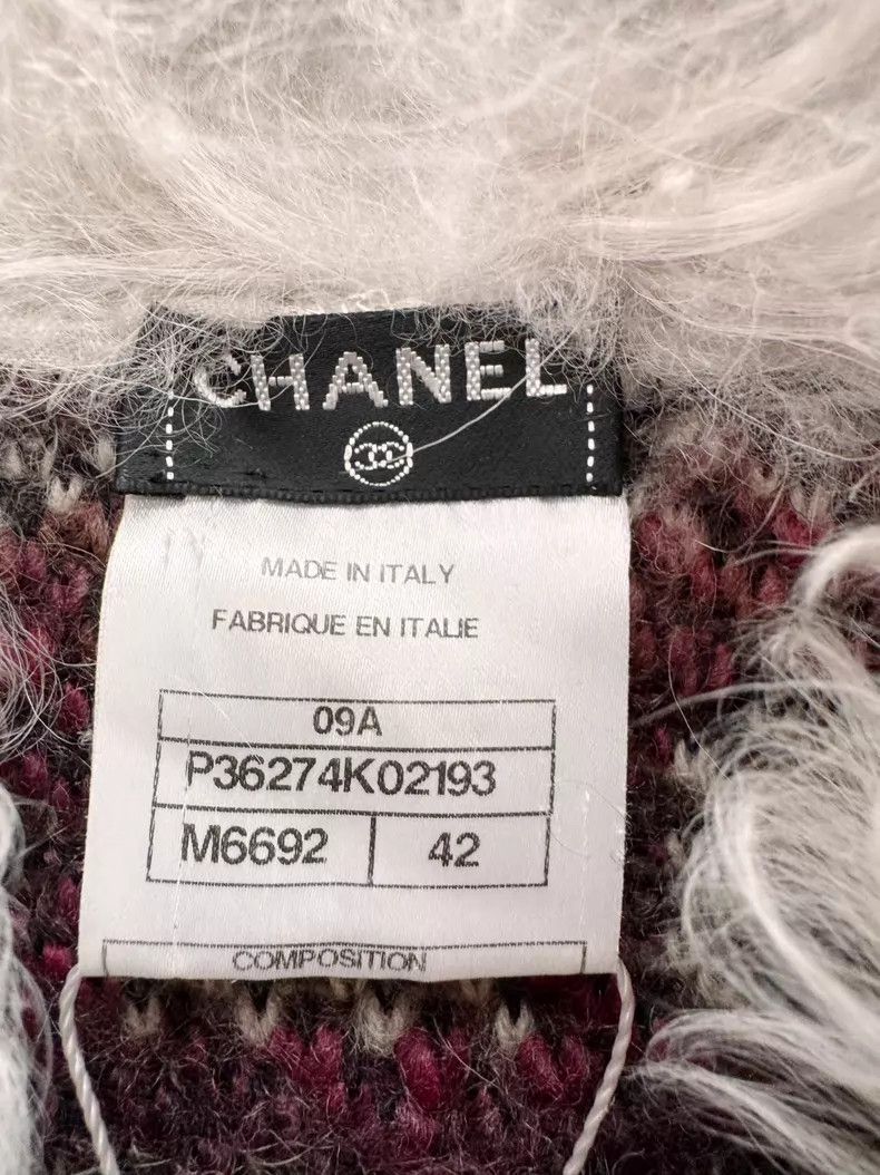 Chanel Chanel Knitted lambskin coat Size M / US 6-8 / IT 42-44 - 2 Thumbnail