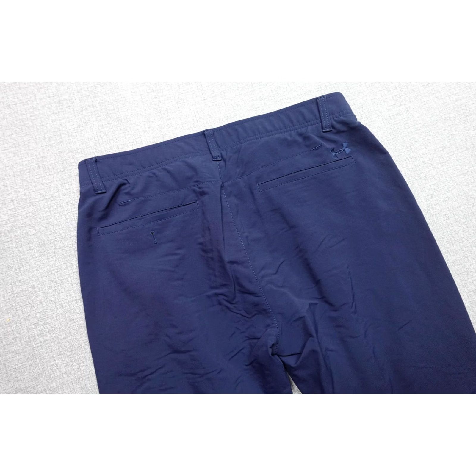 Under Armour Under Armour Golf Pants Mens 36x30 Blue Regular Fit Chino Stretch Microfiber Pants Size US 36 / EU 52 - 2 Thumbnail