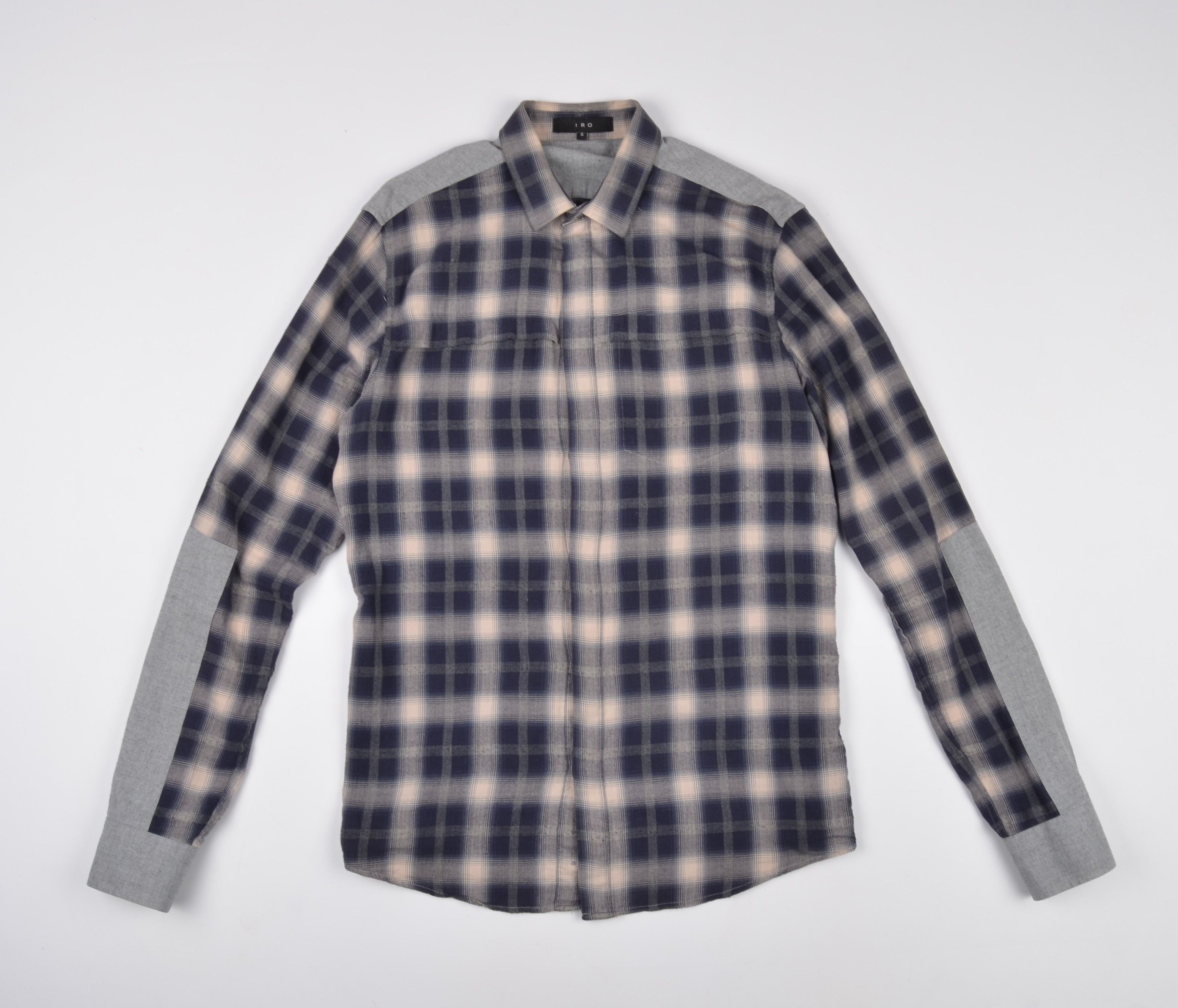 Iro Iro Plaid Flannel Long Sleeve Button Up Cruz Shirt Size US S / EU 44-46 / 1 - 1 Thumbnail