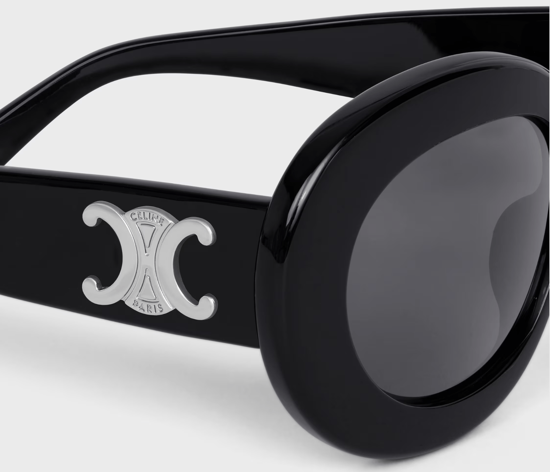Celine CELINE TRIOMPHE SKATE 01 SUNGLASSES Black x Hedi Slimane Size ONE SIZE - 2 Thumbnail