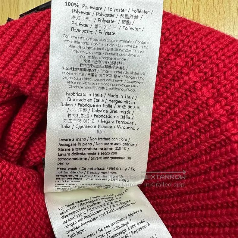 Fendi Fendi Red Long Sleeve Sweater Size US M / EU 48-50 / 2 - 5 Thumbnail