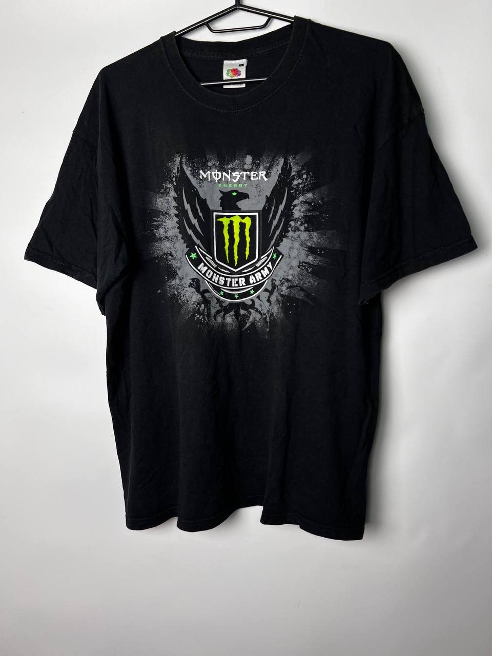 Japanese Brand × Vintage Vintage Monster Energy Army T-Shirt Japan Style Y2K Size US L / EU 52-54 / 3 - 1 Thumbnail