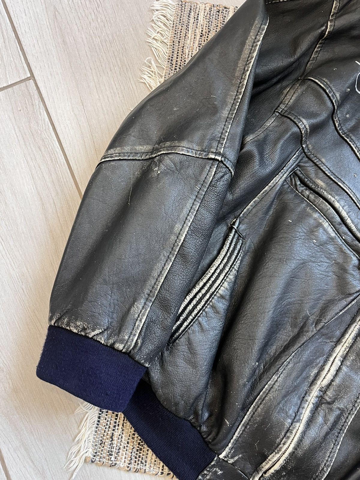 Harley Davidson × Vintage Vintage Willie G Harley Davidson Leather Jacket autographed Size US XL / EU 56 / 4 - 6 Thumbnail