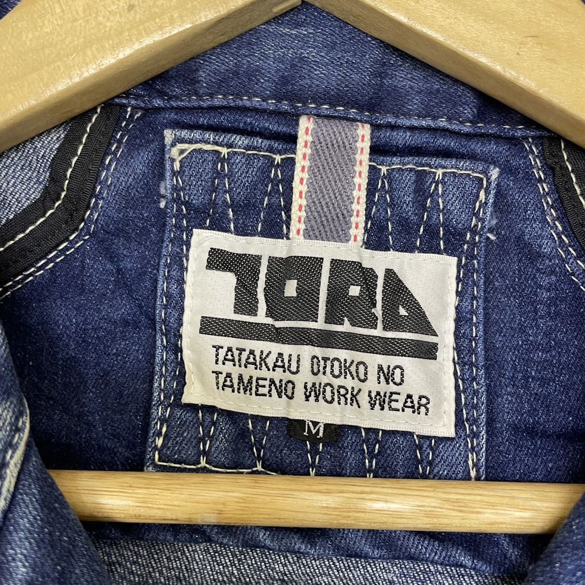 Other Selvedge Denim Jacket Tora Design By Toraichi Biker Jacket Size US M / EU 48-50 / 2 - 8 Thumbnail