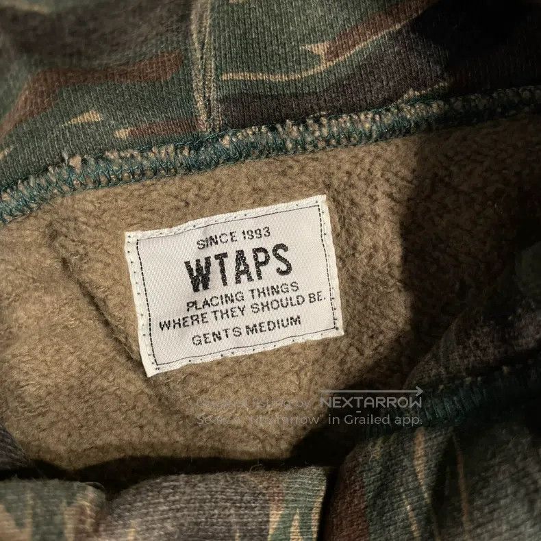 Wtaps Wtaps Tiger Camouflage Hoodie Size US M / EU 48-50 / 2 - 2 Thumbnail