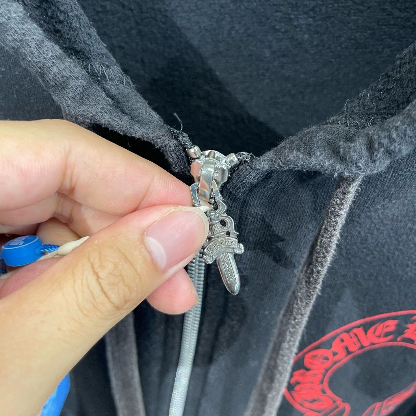 Chrome Hearts Chrome Hearts Red Horseshoe Phantom Cross Zip Jacket XL Size XL / US 12-14 / IT 48-50 - 5 Thumbnail