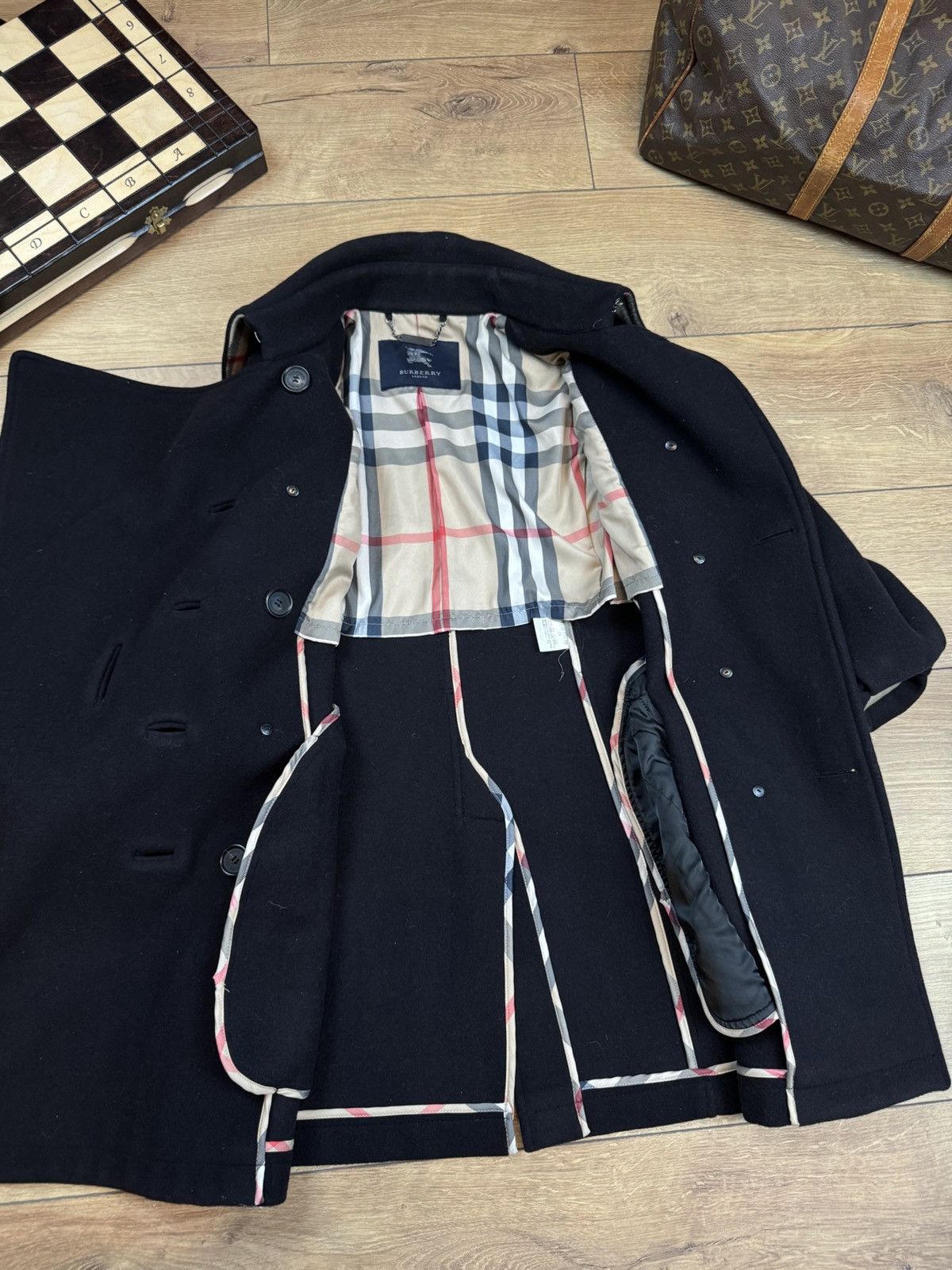 Burberry Wool coat trench Burberry original streetwear luxury item Size XS / US 0-2 / IT 36-38 - 2 Thumbnail