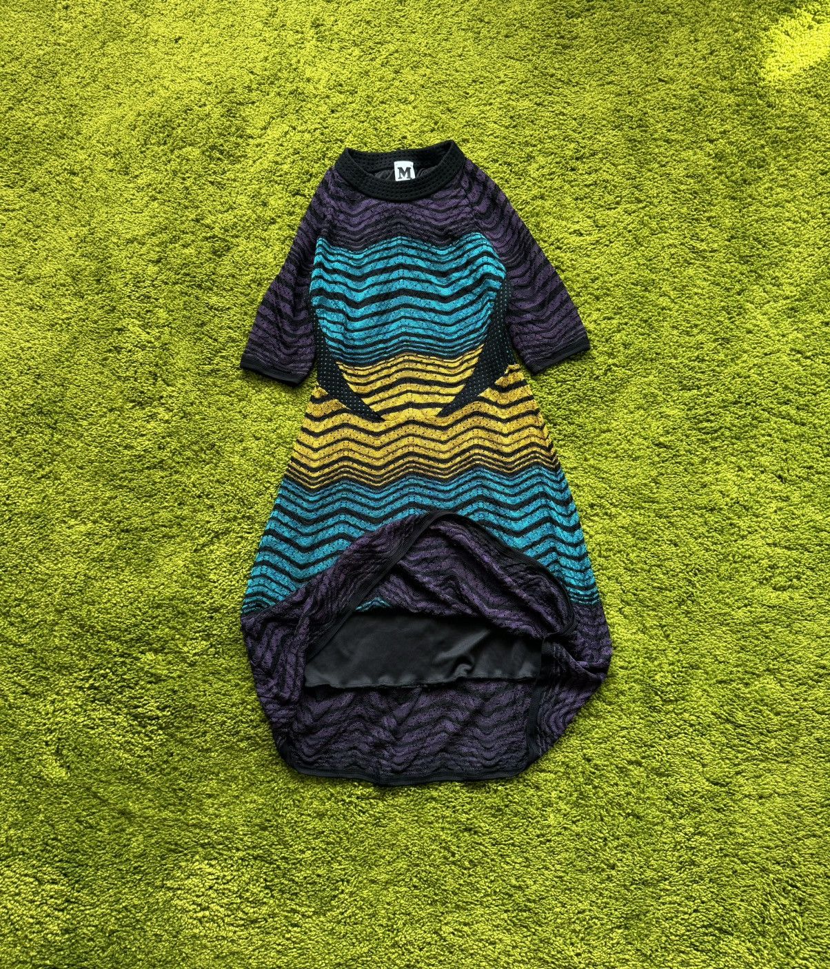 Designer × Missoni Missoni avant garde coloured crochet dress Size S / US 4 / IT 40 - 2 Thumbnail