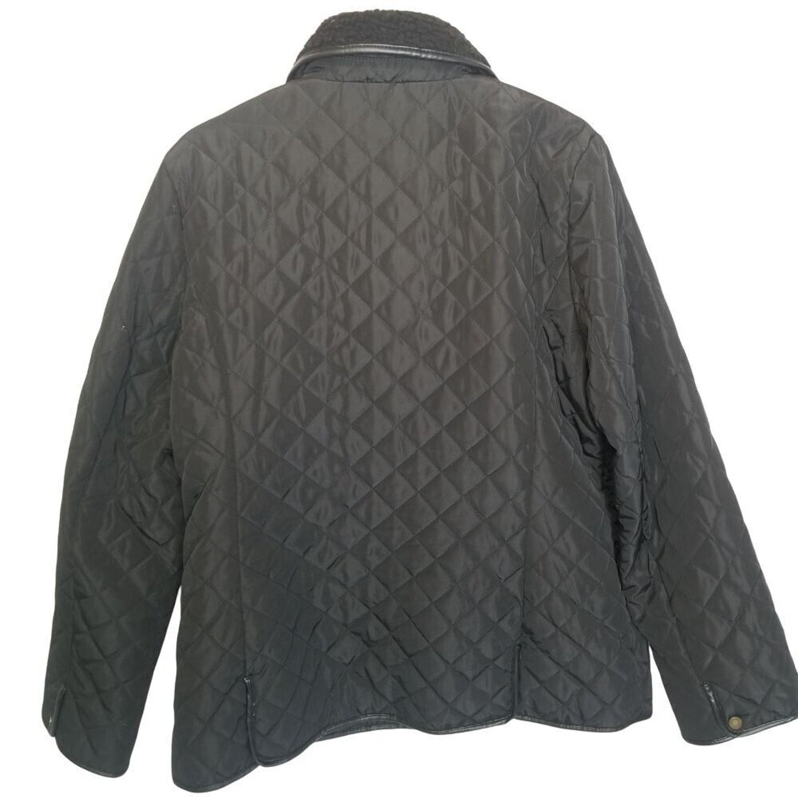 Lauren Ralph Lauren Lauren Ralph Lauren Womens Quilted Jacket Equestrian Classic Size L / US 10 / IT 46 - 9 Thumbnail