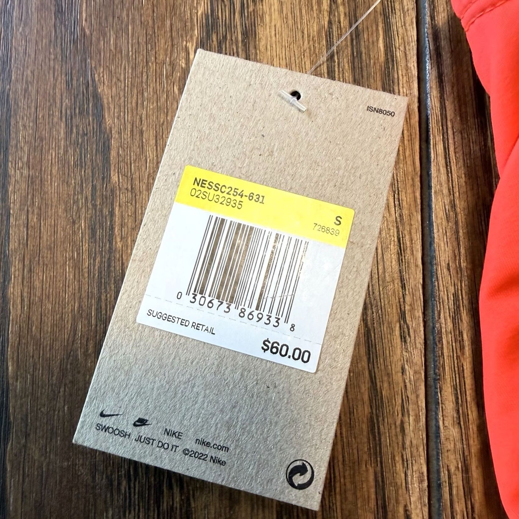 Nike VINTAGE? (No) Nike Sneakerkini One Piece Swimsuit U-Back Bikini Women’s SMALL NESSC254 NEW Size ONE SIZE - 4 Thumbnail