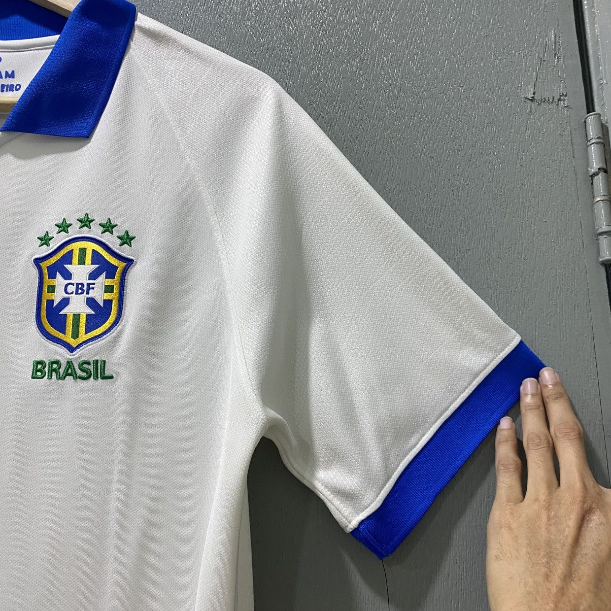 Nike NWT Nike Brazil National Team 2019 Away Kit Size US S / EU 44-46 / 1 - 11 Thumbnail
