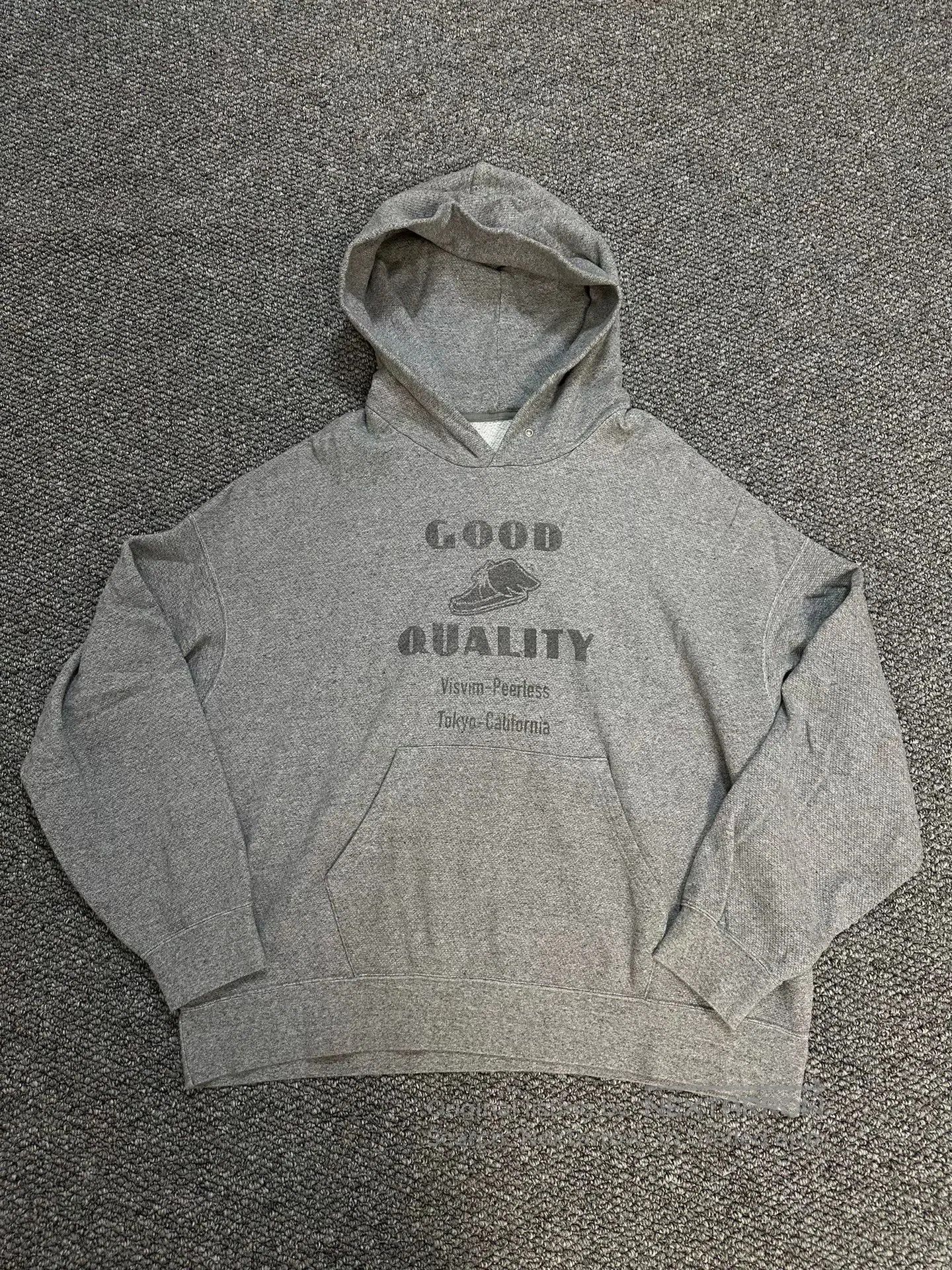 Visvim visvim amplus hoodie in soft gray. Size US M / EU 48-50 / 2 - 1 Thumbnail