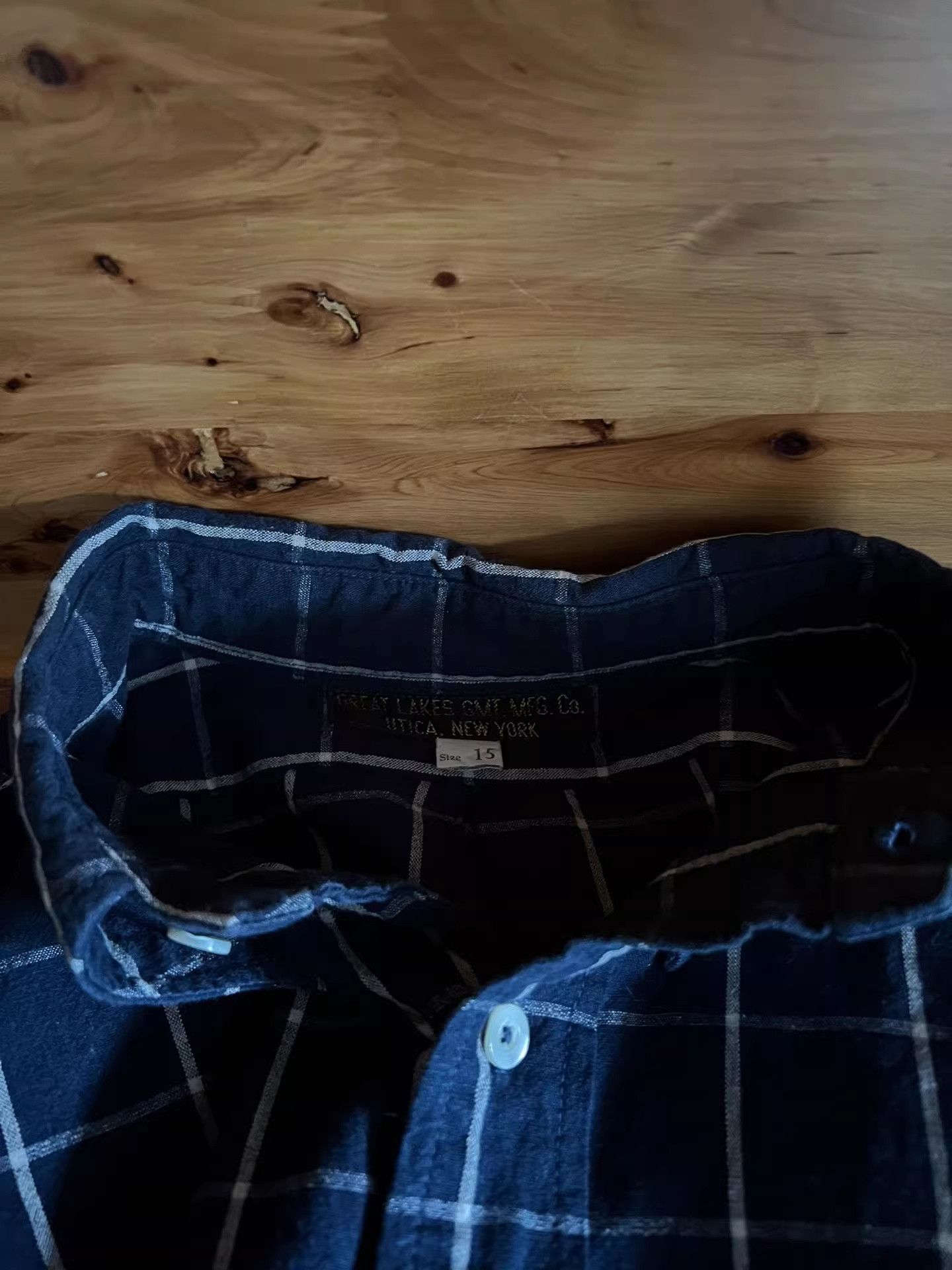 Freewheelers Freewheelers Vintage Indigo Check Linen Shirt Size US M / EU 48-50 / 2 - 9 Thumbnail