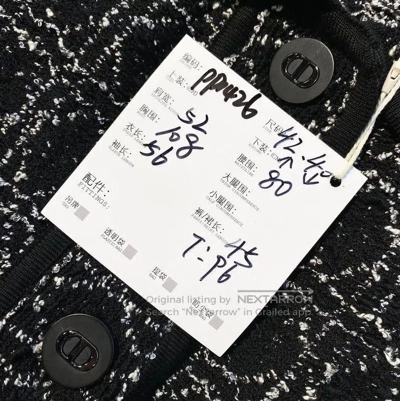 Dior Dior Black Cotton Women's Dress . Size XXS / US 00 / IT 34 - 9 Thumbnail
