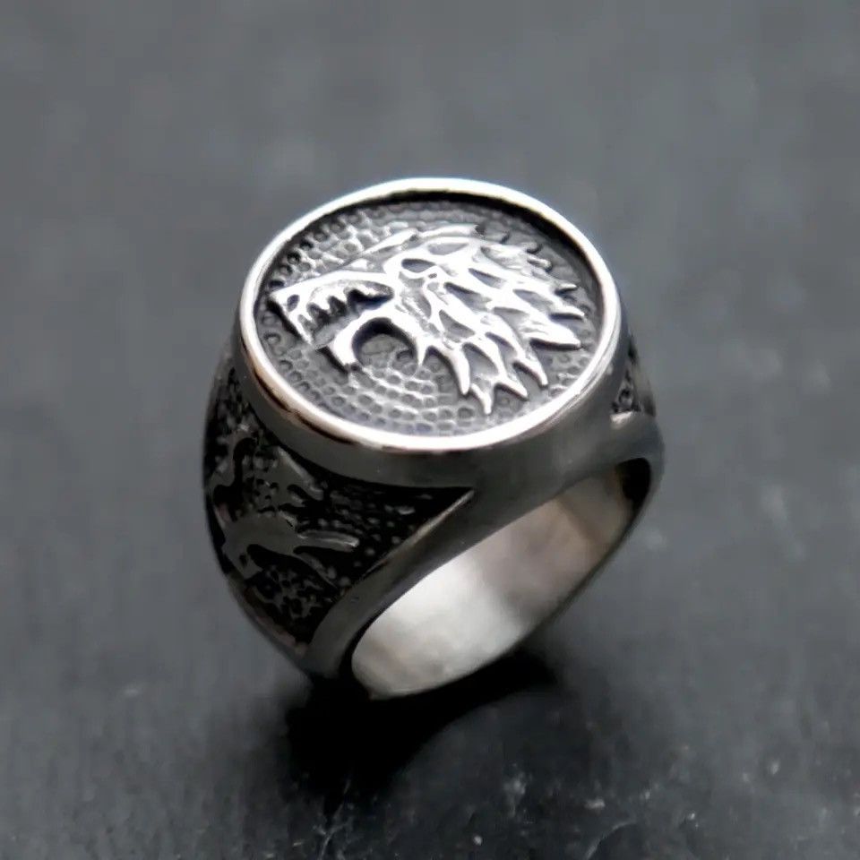Jewelry × Vintage Vintage Wolf Ring Size ONE SIZE - 3 Thumbnail