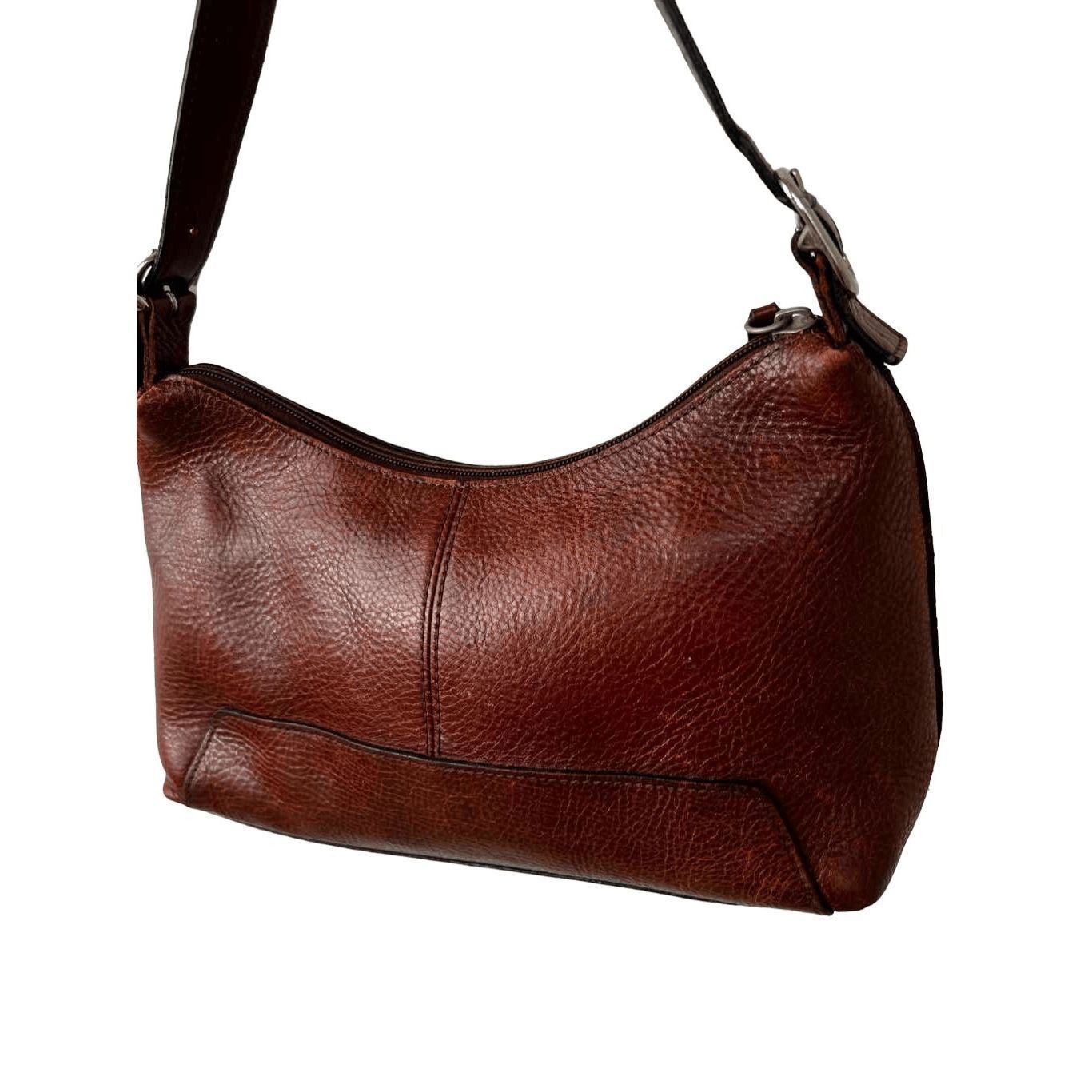 Sac Bandoulière Wilsons Leather Vintage Des Années 80 - Cuir Noir, Sangle Réglable, état Très Bon