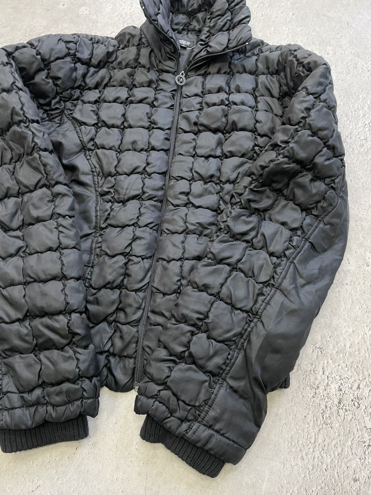 14th Addiction Rare rick owens style hype cropped bomber japan jacket Size US M / EU 48-50 / 2 - 7 Thumbnail
