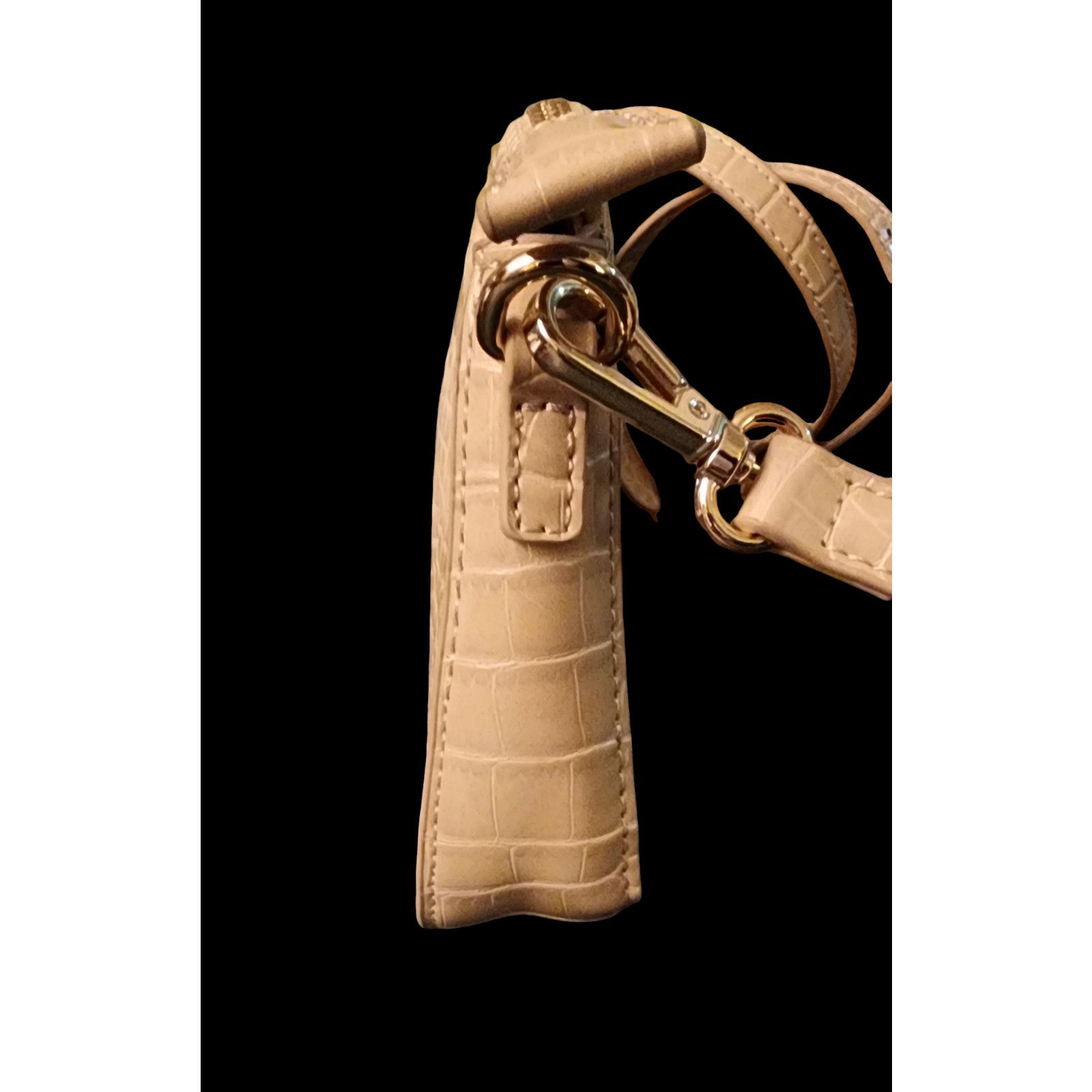 Other Melie Bianco taupe faux leather crossbody bag Size ONE SIZE - 6 Thumbnail