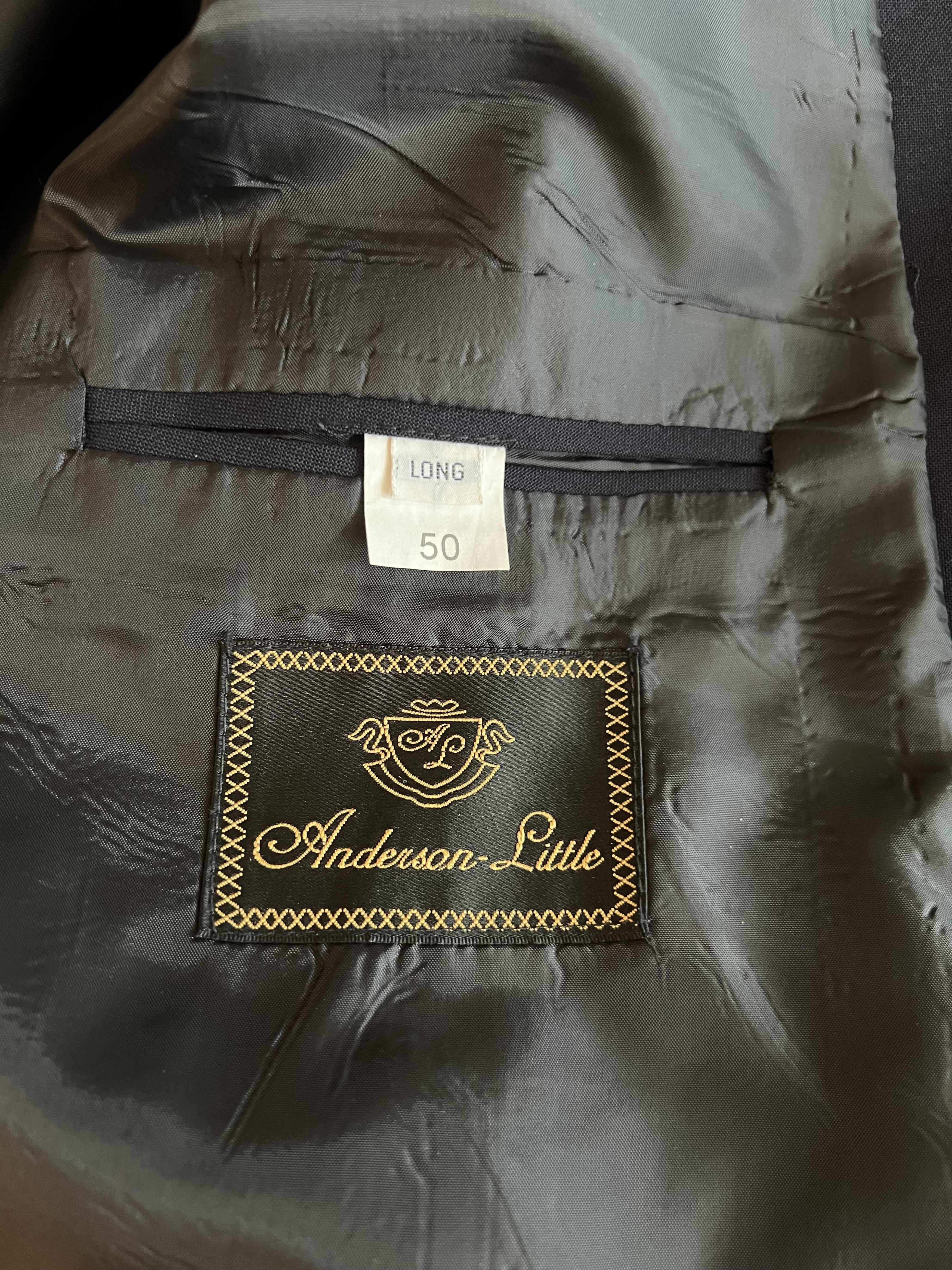 Other Anderson-Little Classic Blue Blazer - Navy 50L Size 50L - 4 Thumbnail
