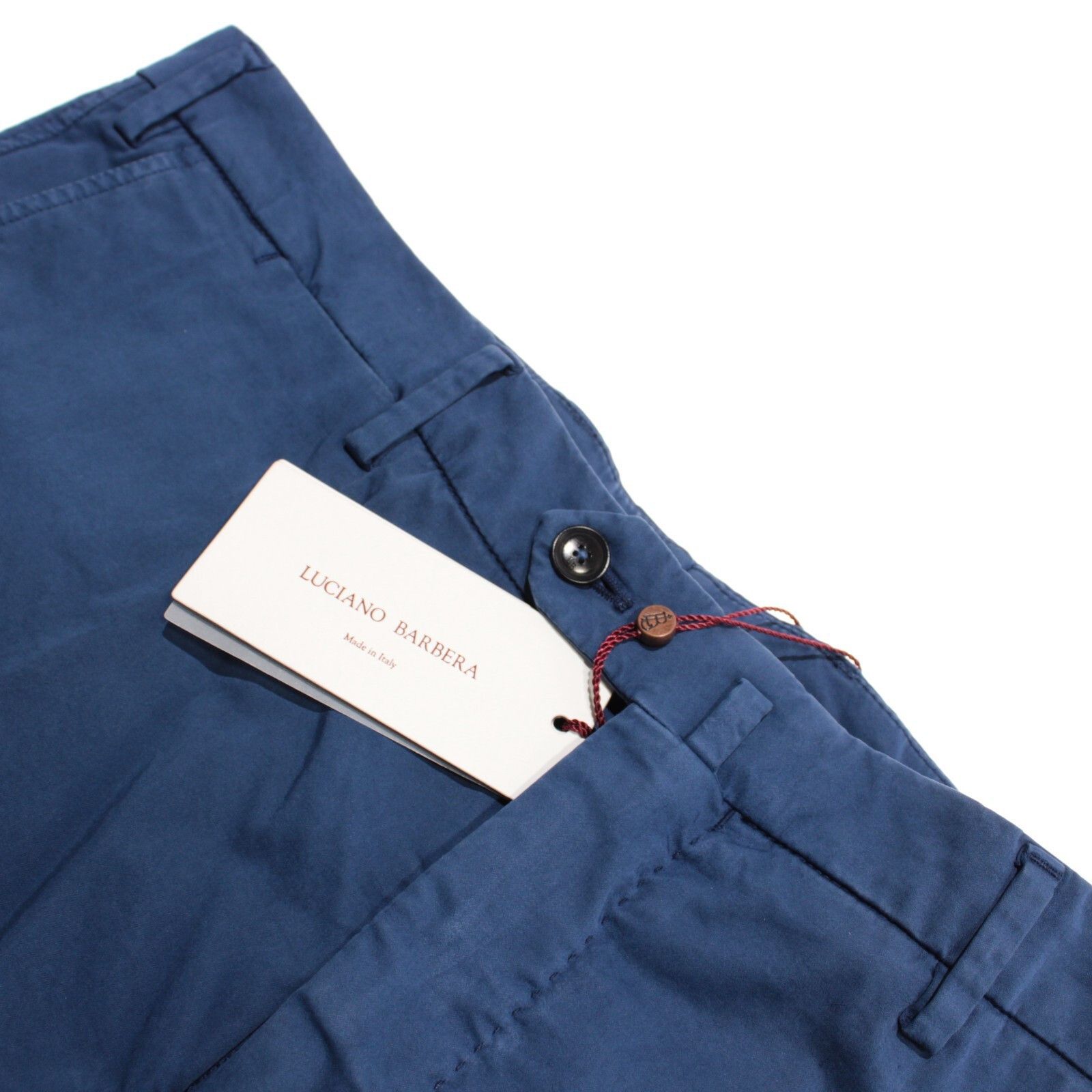 Luciano Barbera Luciano Barbera New with tags Chino Size 38 US In Blue Size US 38 / EU 54 - 1 Thumbnail