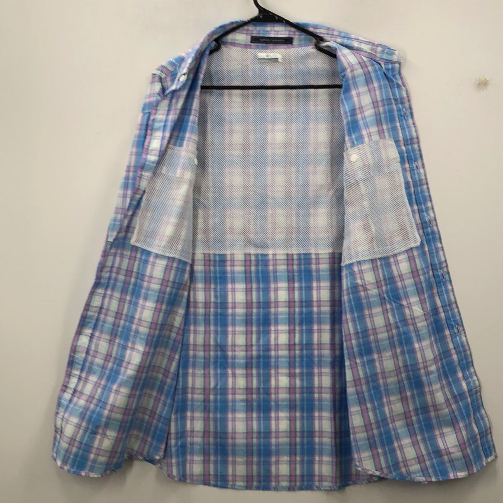 Vintage VINTAGE Columbia Button-Up Shirt Multicolour Plaid Long Sleeve Casual Pockets Adult Large Mens Size US L / EU 52-54 / 3 - 5 Thumbnail