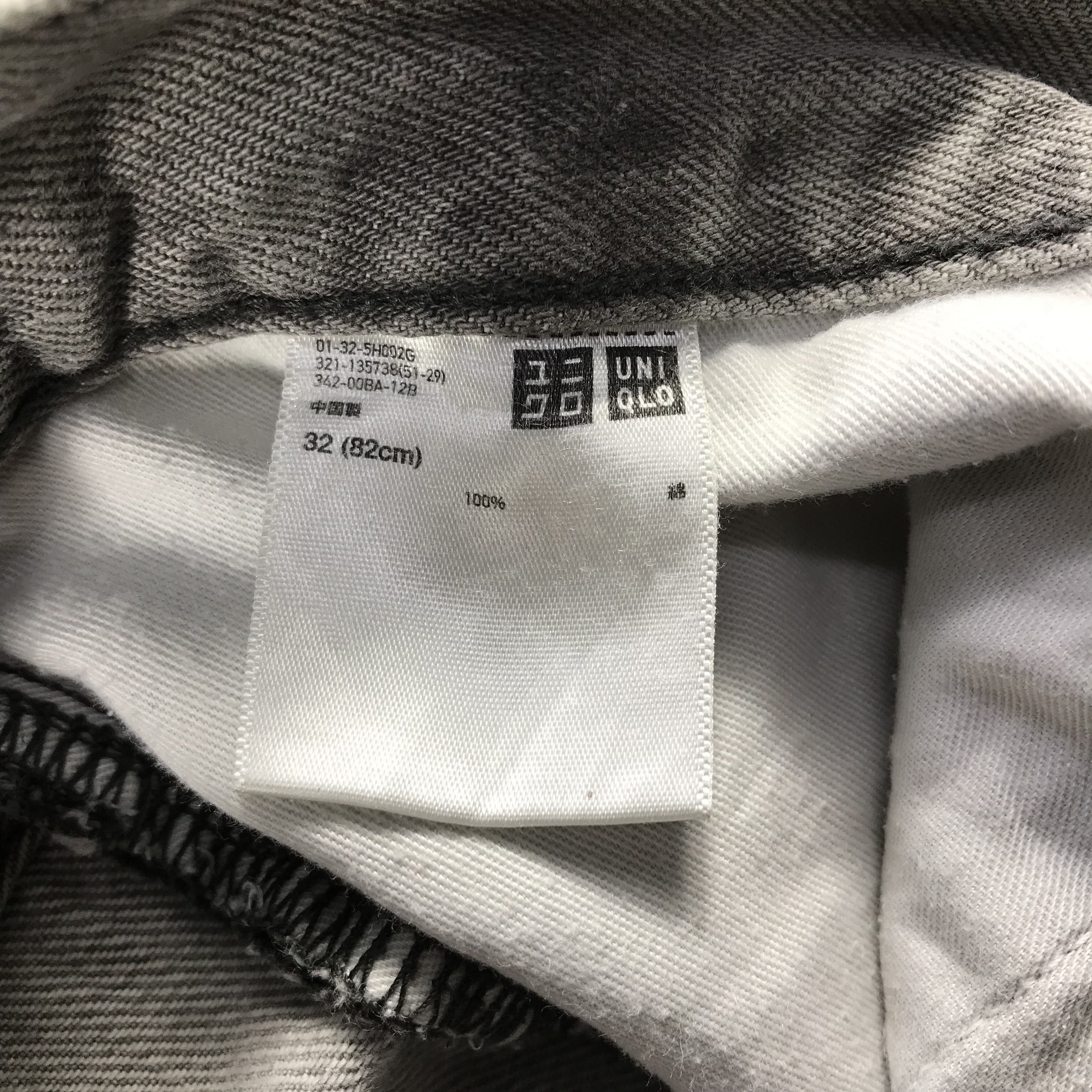 Uniqlo Vintage Uniqlo Selvedge Jeans Redline Gray Wash Denim KJ3435 Size US 32 / EU 48 - 8 Thumbnail
