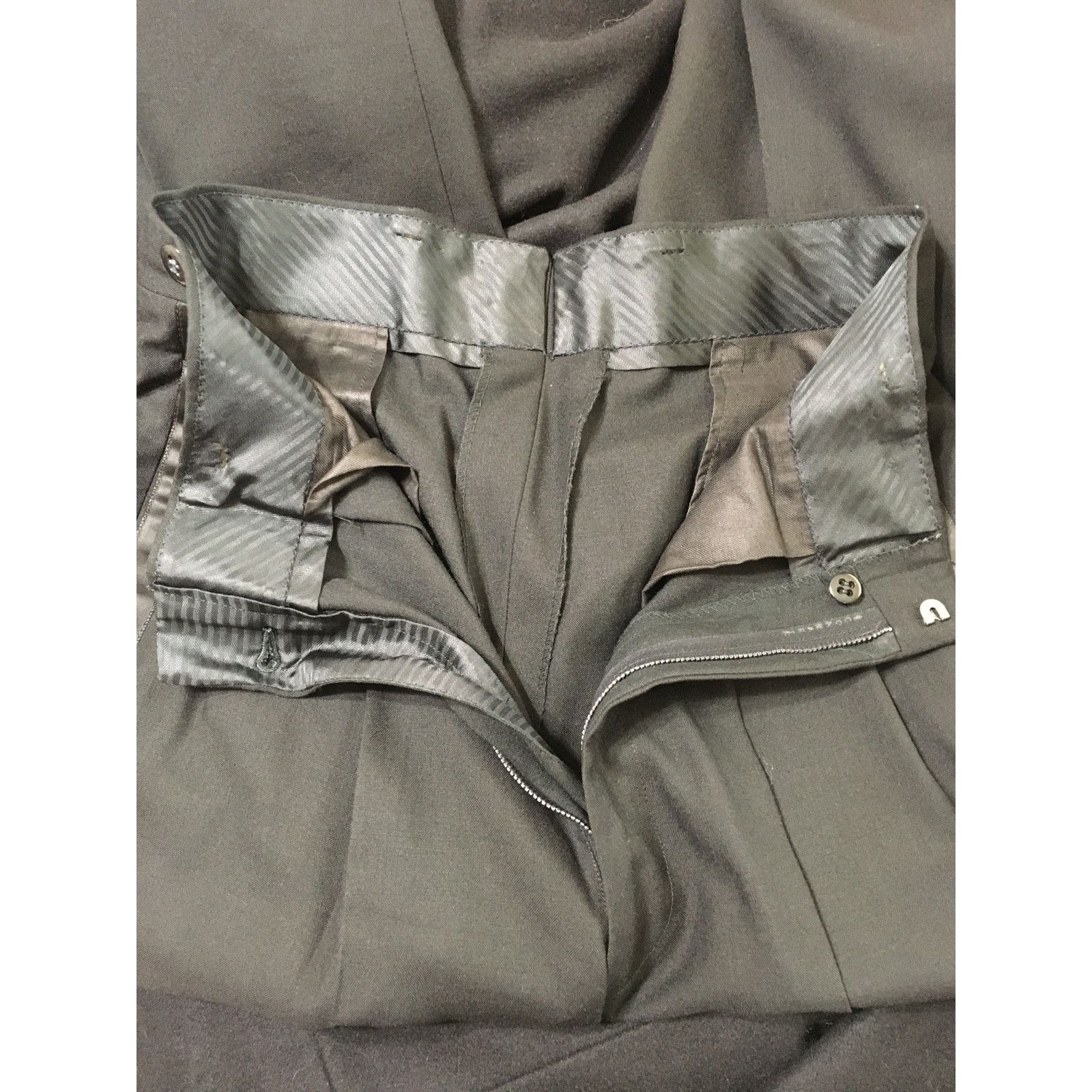 After Six After Six by Rudofker Large Blak Tuxedo Jacket Pleated Pants Size 42R - 11 Thumbnail