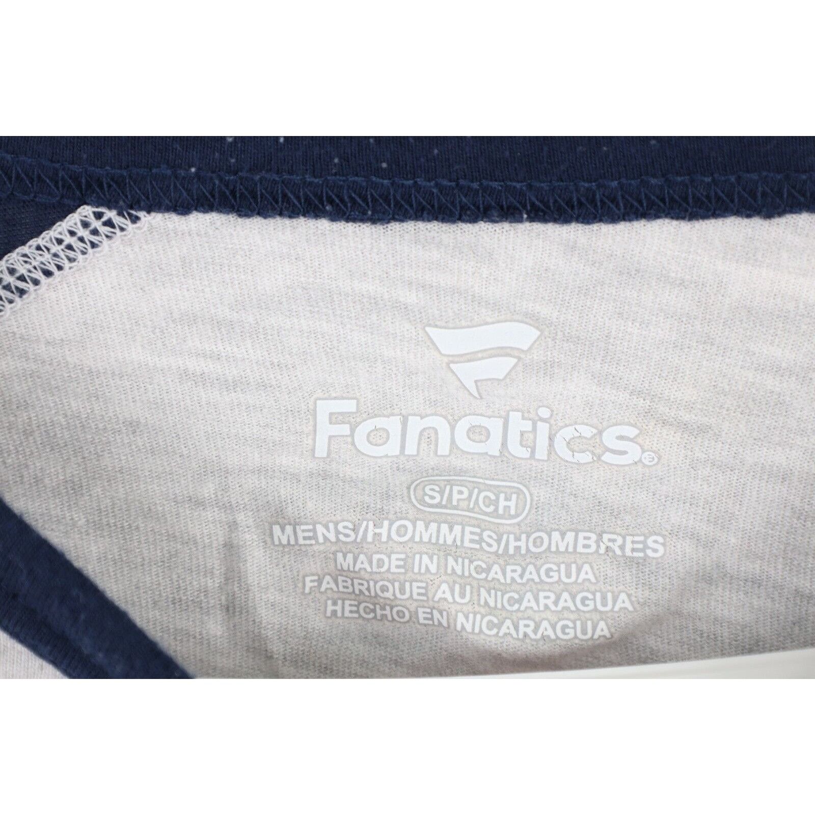 Vintage Fanatics Detroit Tigers Spell Out 3/4 Sleeve Raglan T-Shirt Size US S / EU 44-46 / 1 - 6 Thumbnail
