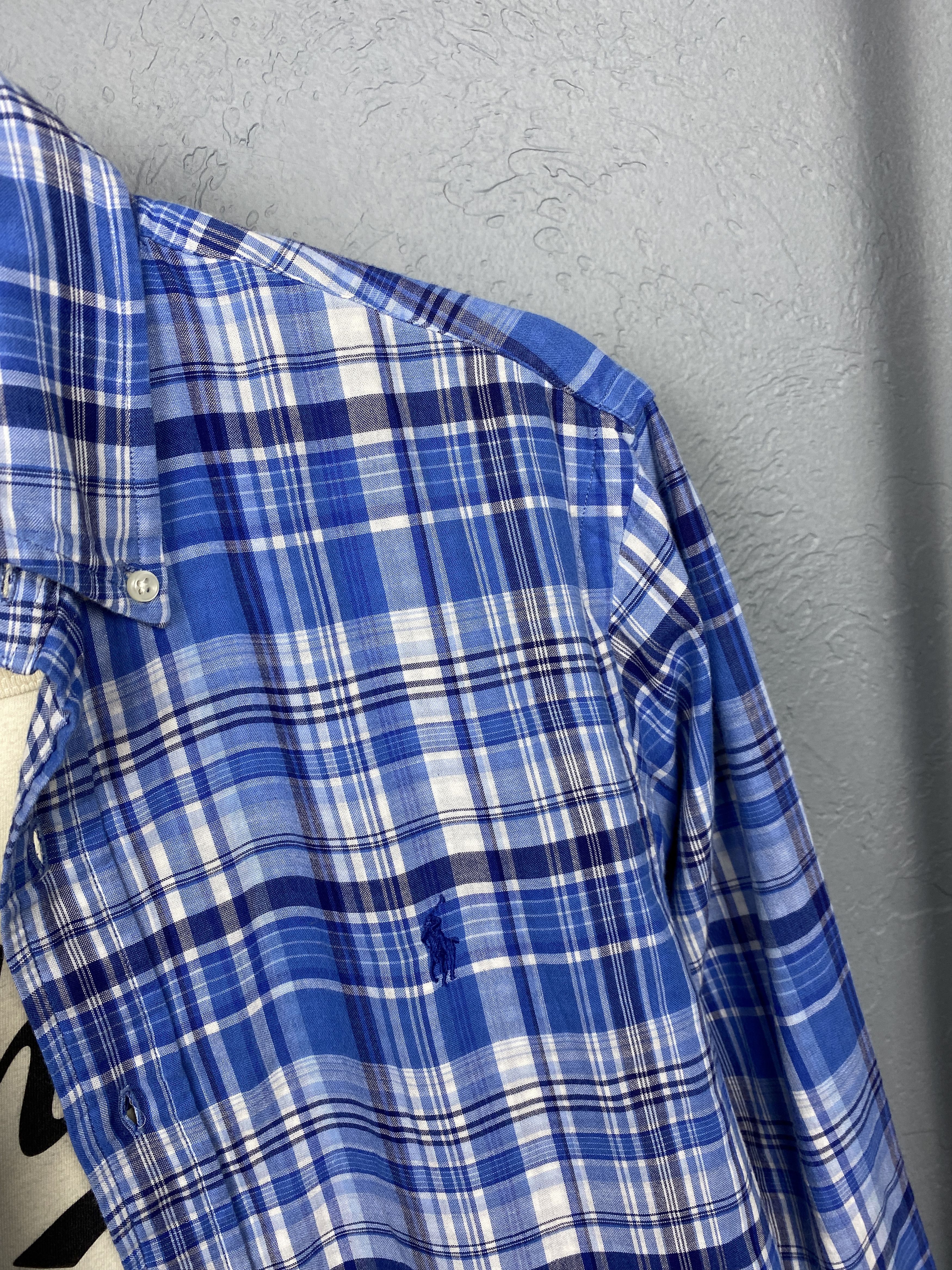 Polo Ralph Lauren Polo Ralph Lauren Vintage Mens Long Sleeve Shirt Size US M / EU 48-50 / 2 - 3 Thumbnail