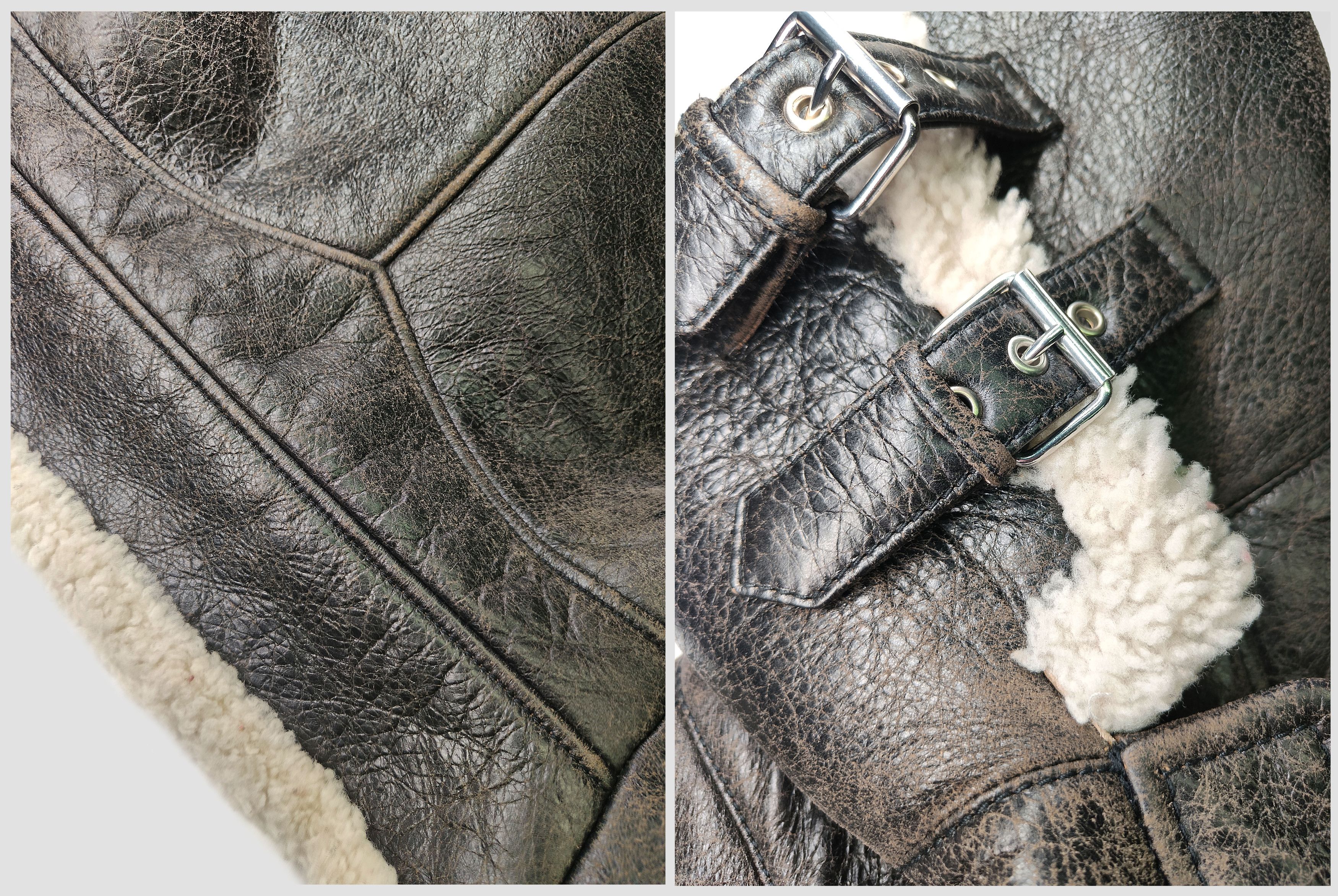 Dsquared2 Dsquared2 _ Lamb Leather Shearling _ Fur _ Aviator Jacket Size S / US 4 / IT 40 - 7 Thumbnail