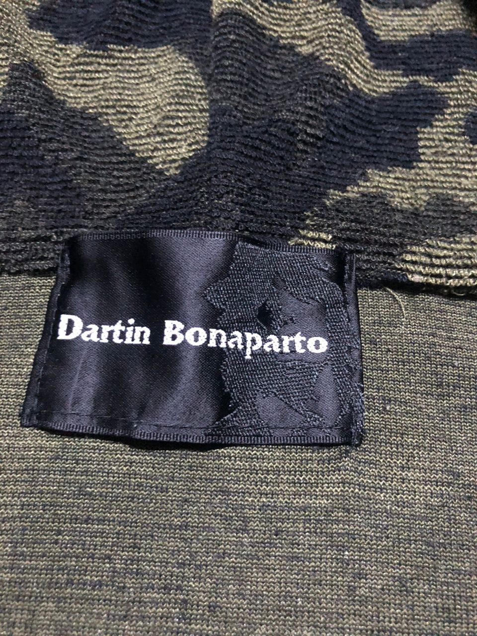 Japanese Brand Dartin Bonarpato Camouflage Hoodie Full Zip Velvet Size US M / EU 48-50 / 2 - 14 Thumbnail