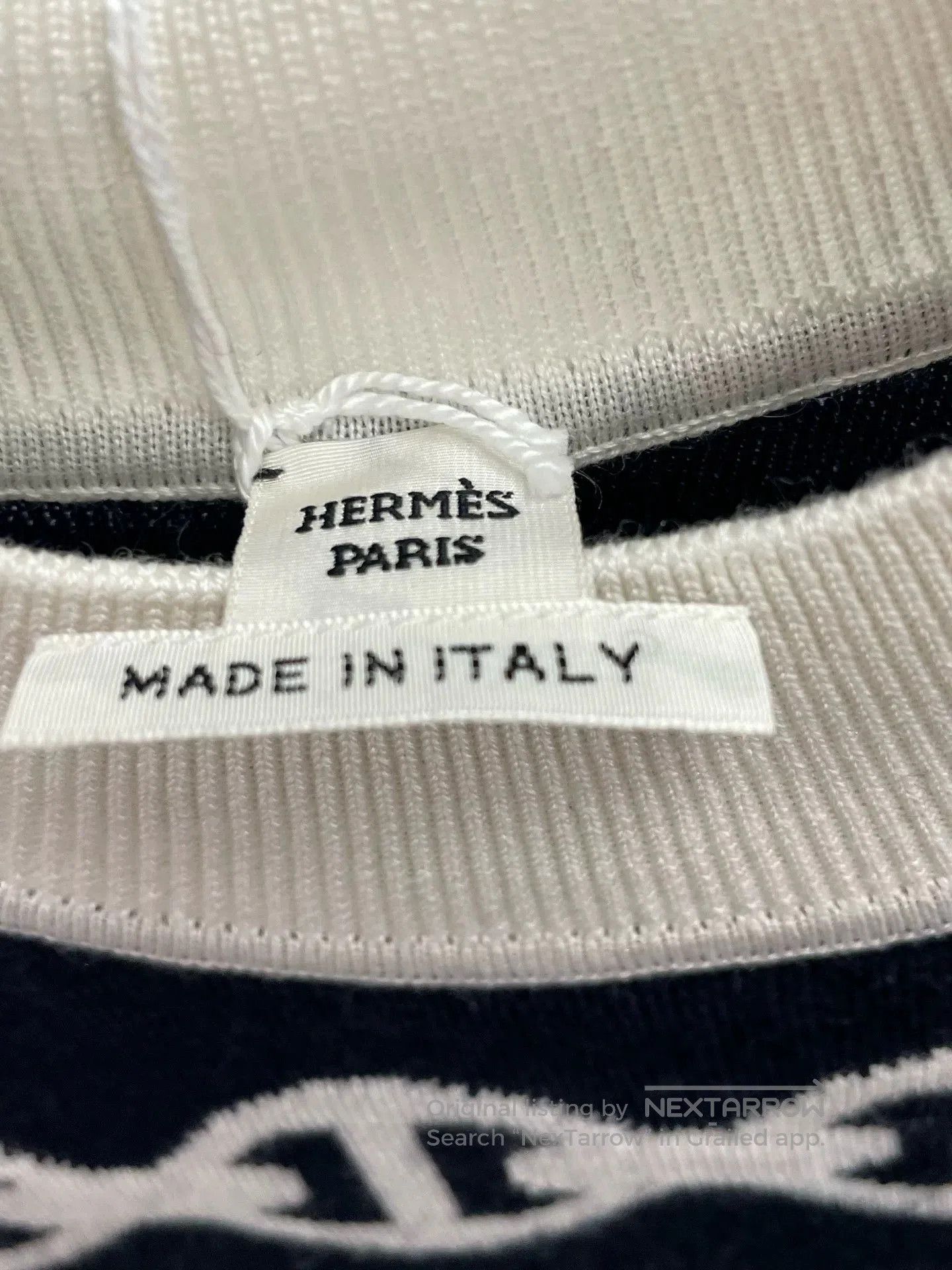Hermes Hermes "Pig Nose" Knit Longsleeve. Size US S / EU 44-46 / 1 - 3 Thumbnail