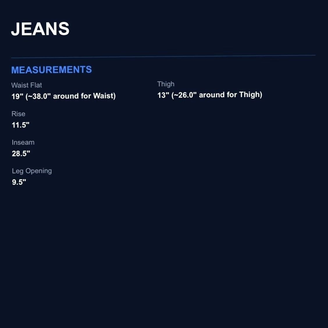 Levi's Levi's 559 Jeans Mens 38x30 Blue Relaxed Straight Cotton Stretch Denim Casual Size US 38 / EU 54 - 7 Thumbnail
