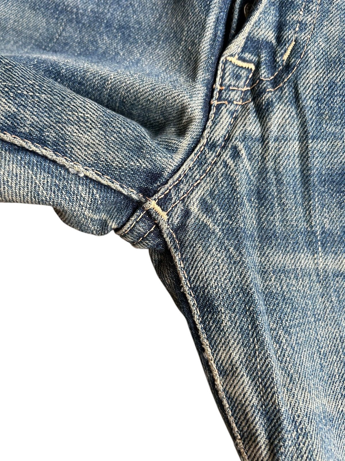 Japanese Brand × Kapital × Vintage Omnigod Selvedge Distressed Denim Jeans Size US 30 / EU 46 - 5 Thumbnail