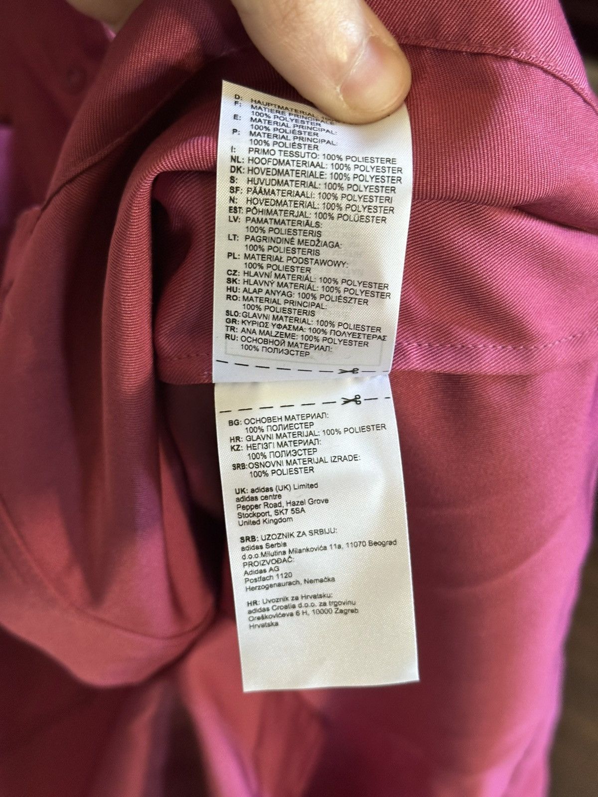 Pyer Moss PM x Reebok logo snap turtleneck magenta shirt jacket Size US S / EU 44-46 / 1 - 13 Thumbnail