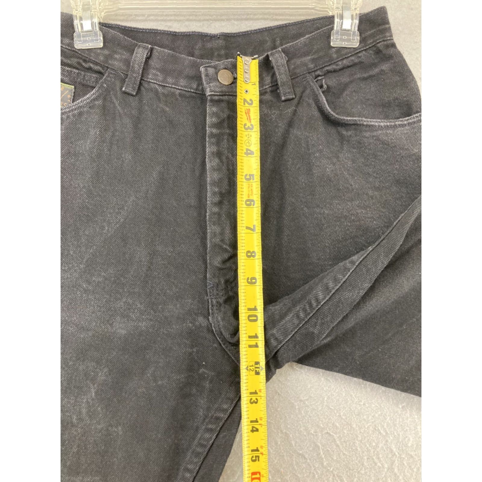 Wrangler VINTAGE VTG Wrangler Jeans Womens 12 Petite Black Relaxed Mom USA MADE Size 34" / US 12 / IT 48 - 6 Thumbnail