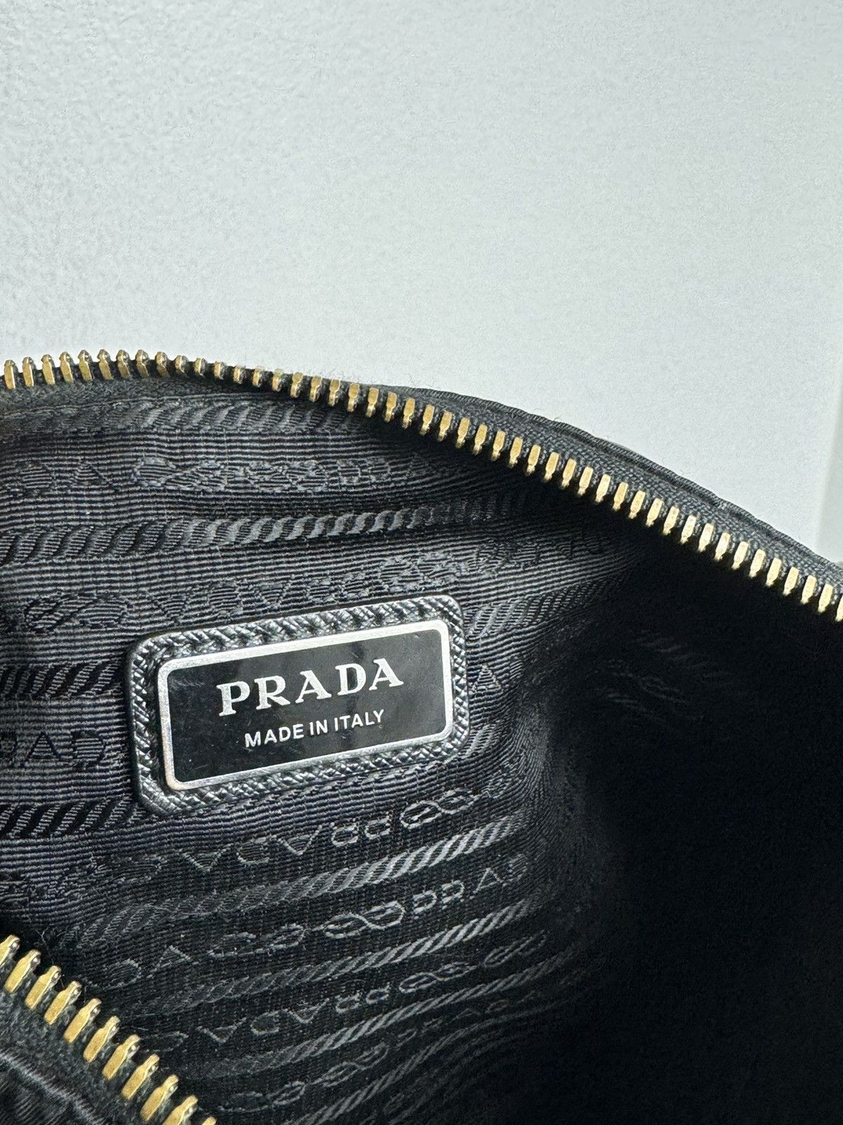 Prada Prada Re-Nylon / Saffiano Shoulder Bag Black Size ONE SIZE - 12 Thumbnail