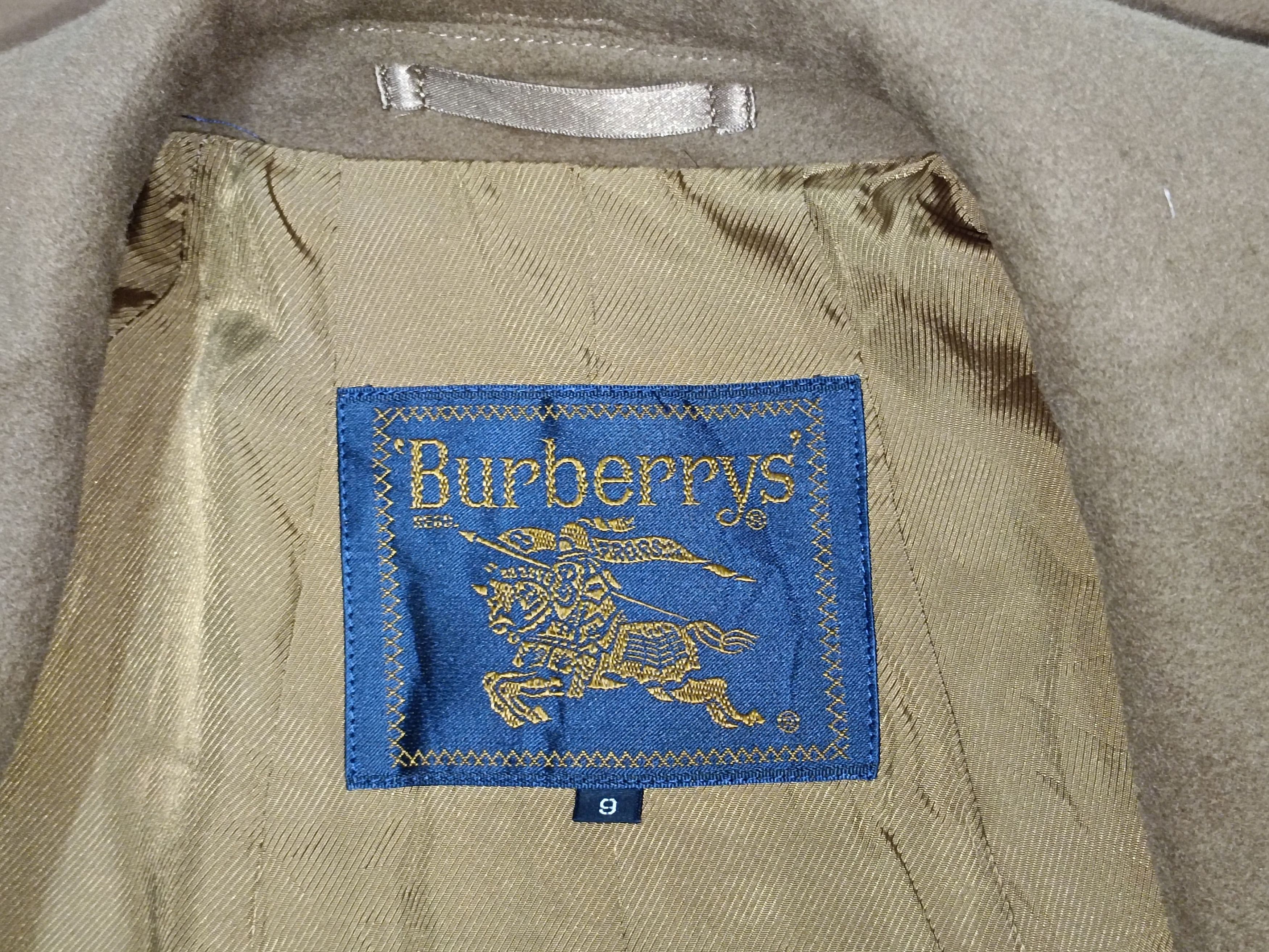 Burberry Burberrys Angora Coat Jacket Size US L / EU 52-54 / 3 - 9 Thumbnail