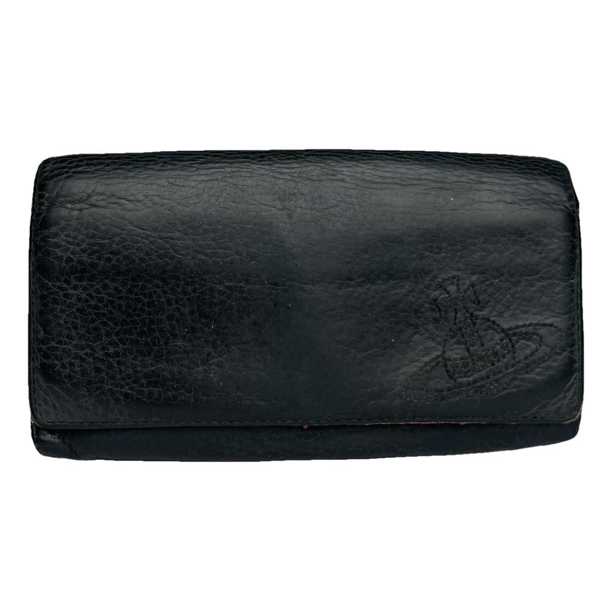 Vivienne Westwood Black Leather Wallet Size ONE SIZE - 1 Thumbnail