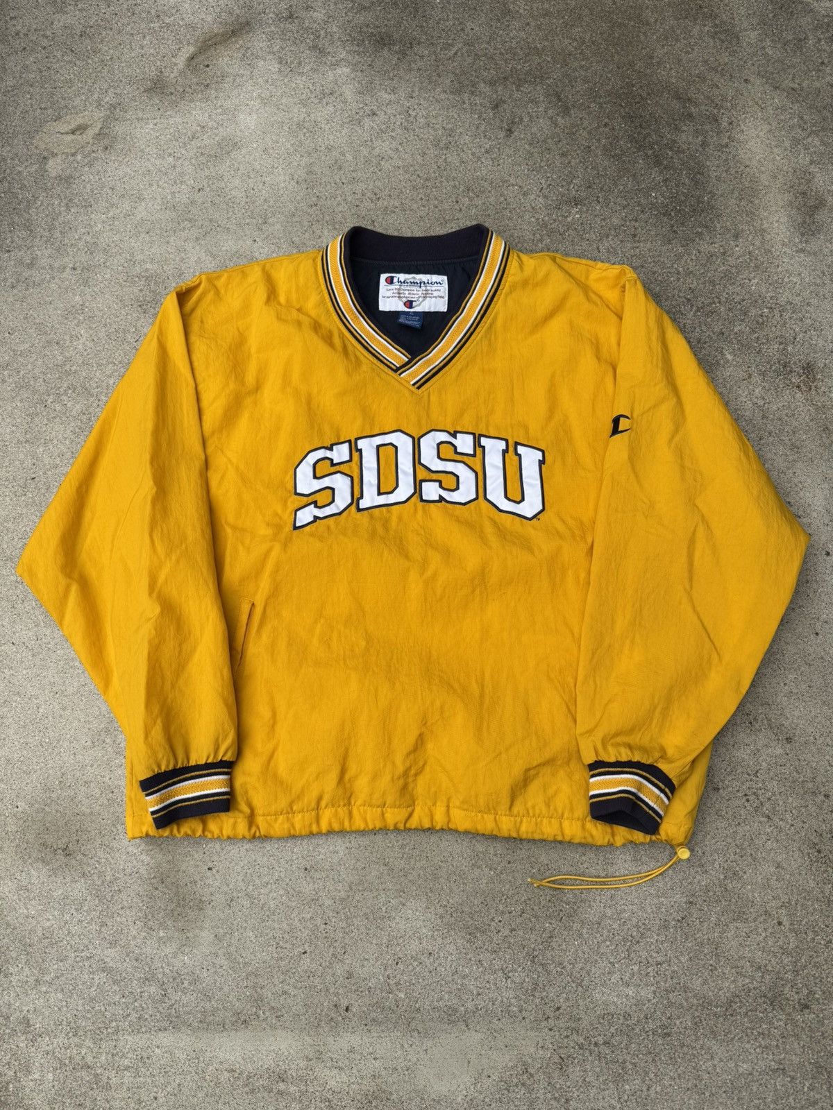 Champion × Vintage Champion South Dakota State University Windbreaker Jacket XL Size US XL / EU 56 / 4 - 1 Thumbnail