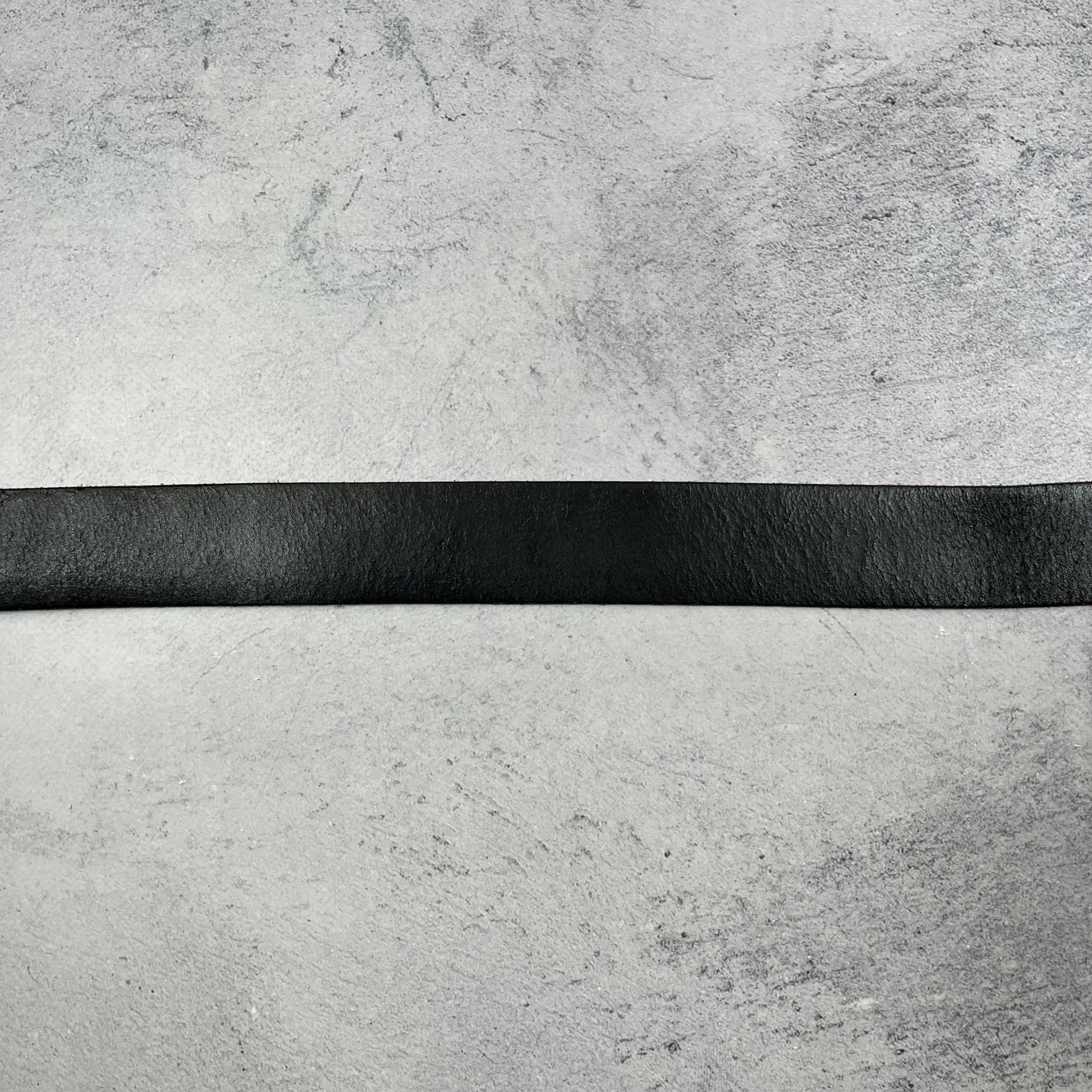 Diesel Vintage Diesel Big Logo Y2K Black Leather Belt 2000’s Size ONE SIZE - 5 Thumbnail